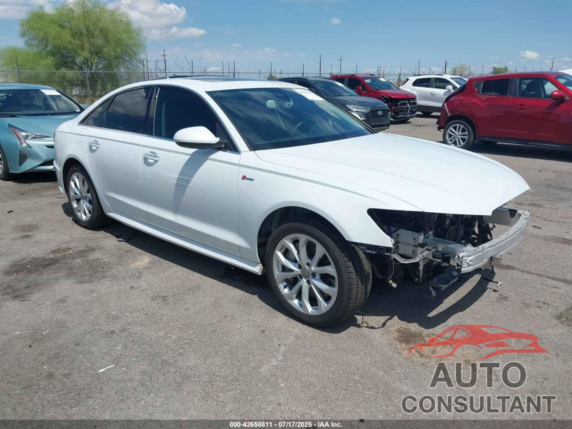 AUDI A6 2018 - WAUG3AFC1JN025262