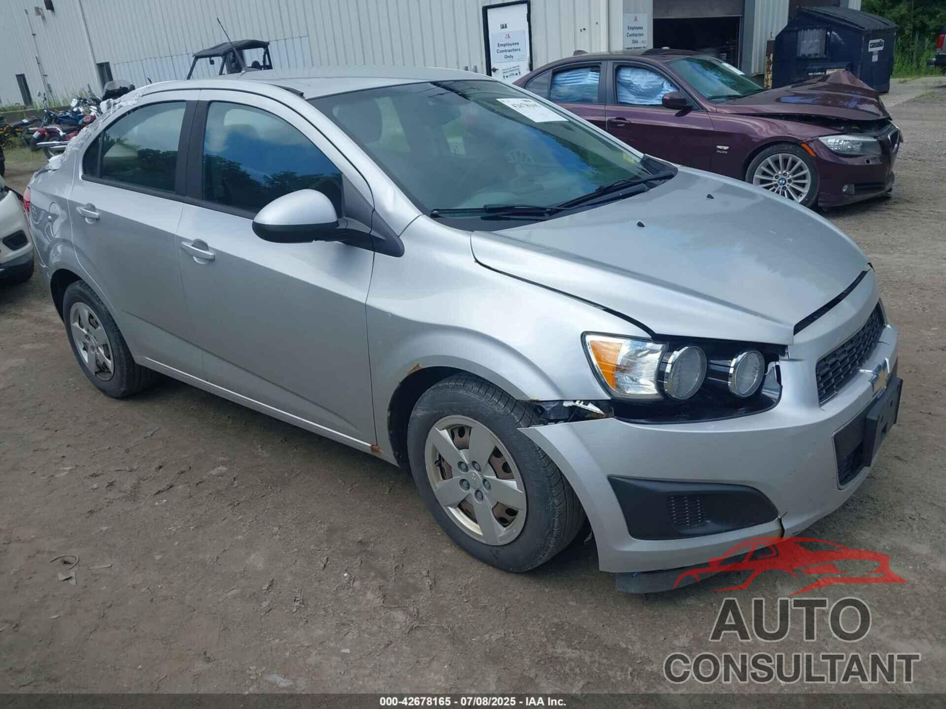 CHEVROLET SONIC 2013 - 1G1JA5SG3D4124232