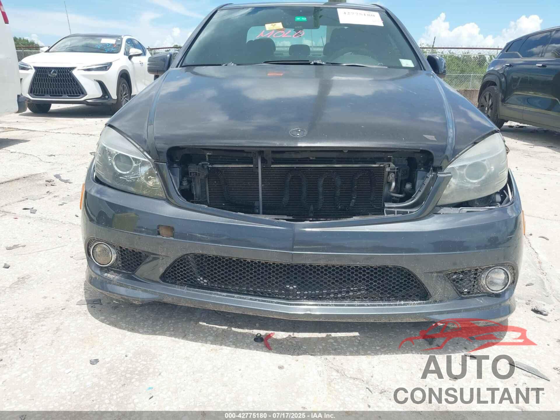 MERCEDES-BENZ C 300 2010 - WDDGF5EB9AR097528