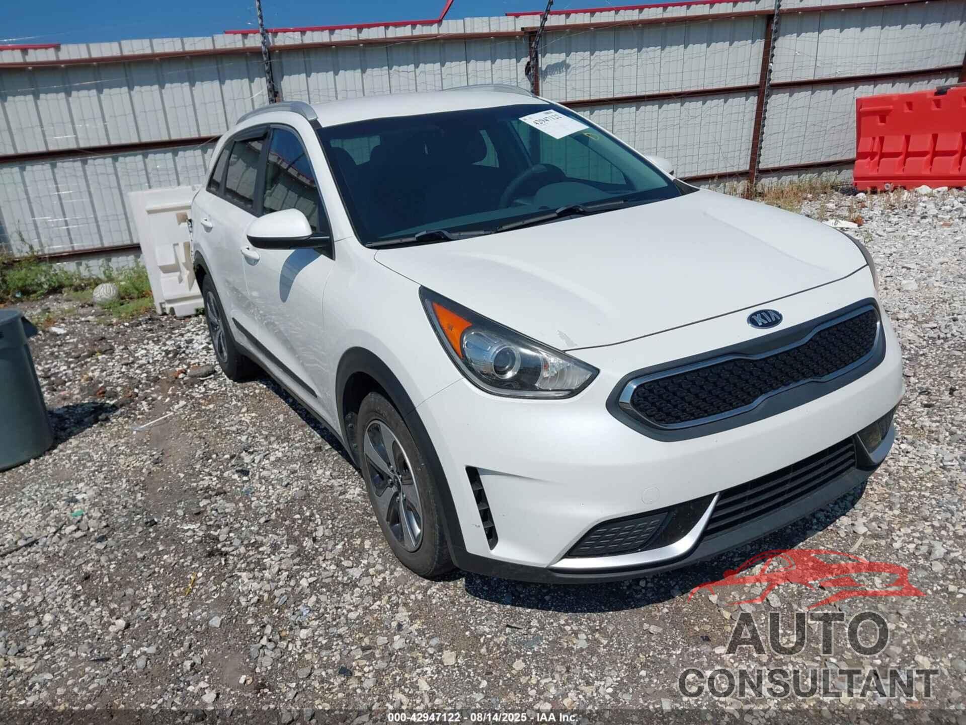 KIA NIRO 2018 - KNDCB3LC0J5203814
