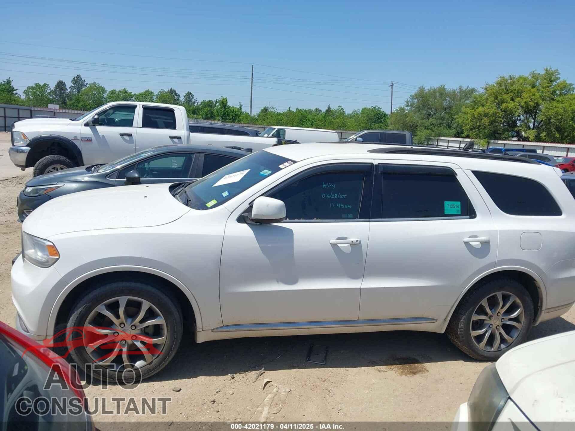DODGE DURANGO 2017 - 1C4RDHAG8HC732554