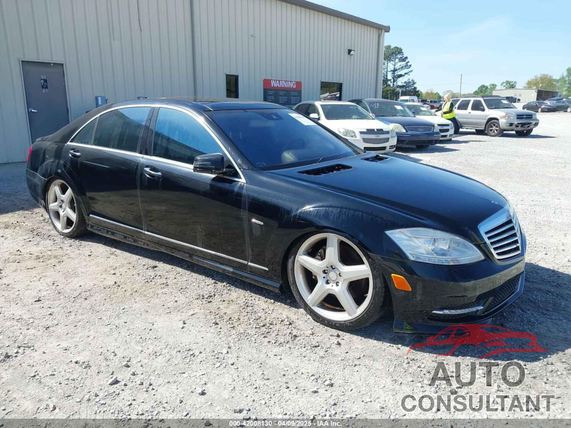 MERCEDES-BENZ S 550 2012 - WDDNG7DB2CA442238