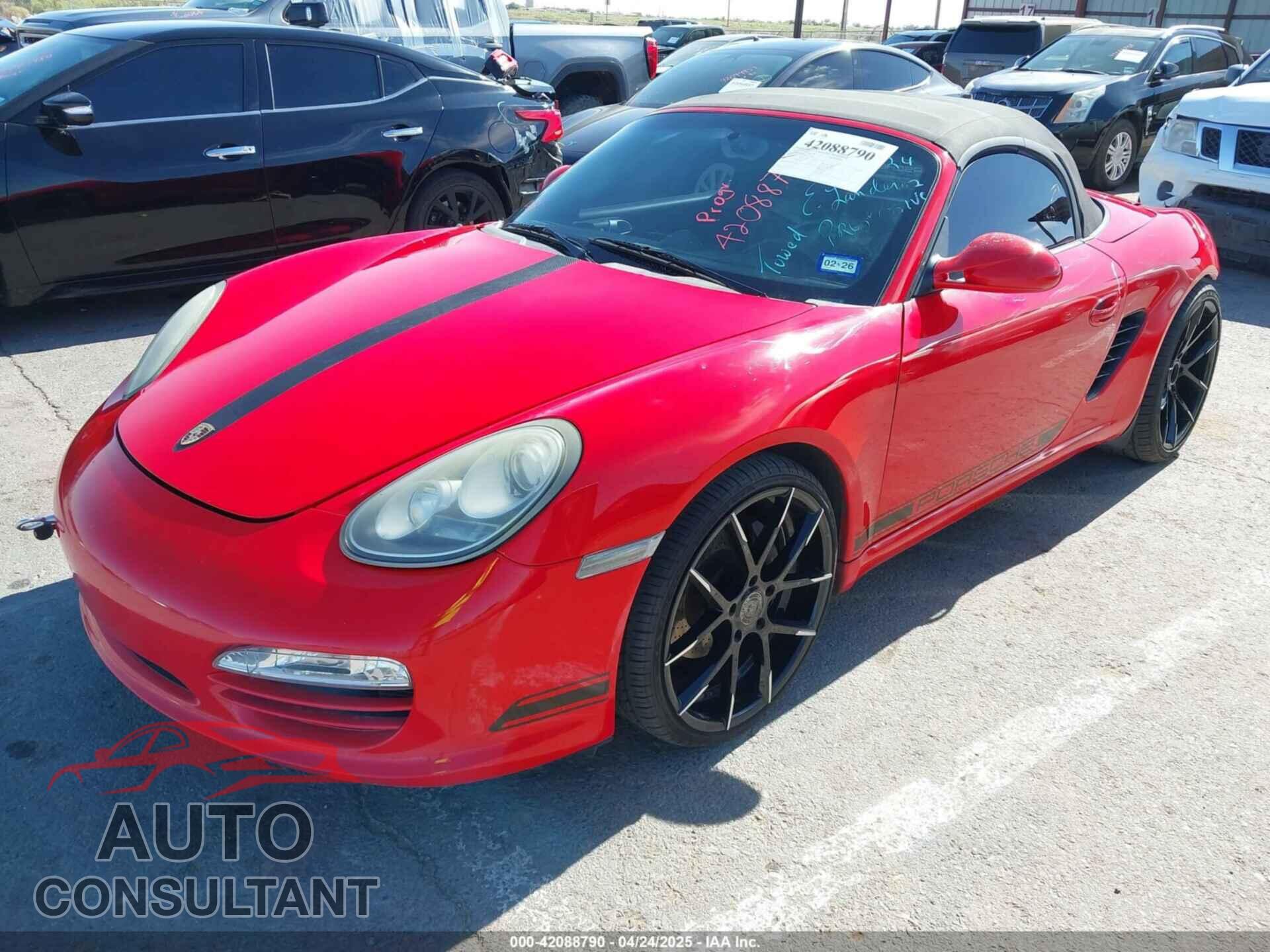 PORSCHE BOXSTER 2010 - WP0CA2A86AS710360