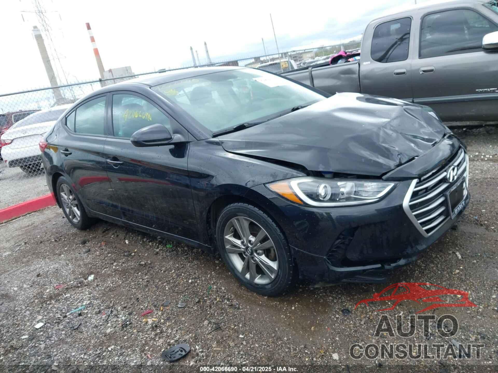 HYUNDAI ELANTRA 2017 - 5NPD84LF9HH097165