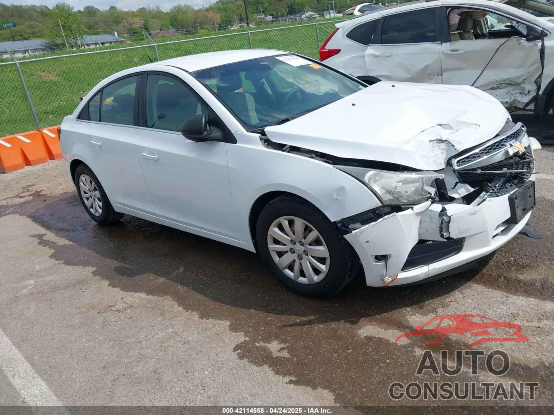 CHEVROLET CRUZE 2011 - 1G1PC5SH6B7274134