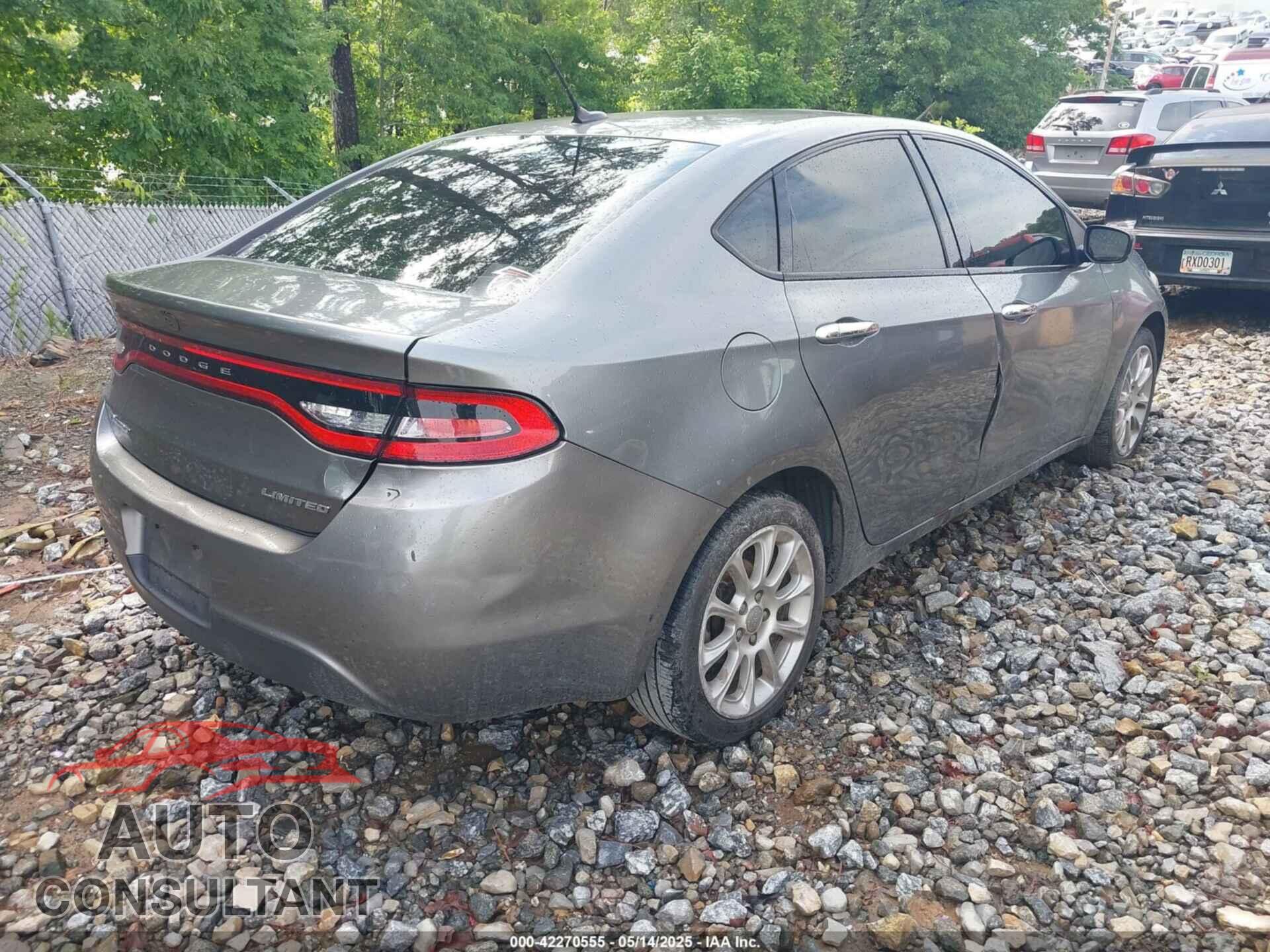 DODGE DART 2013 - 1C3CDFCA3DD302202