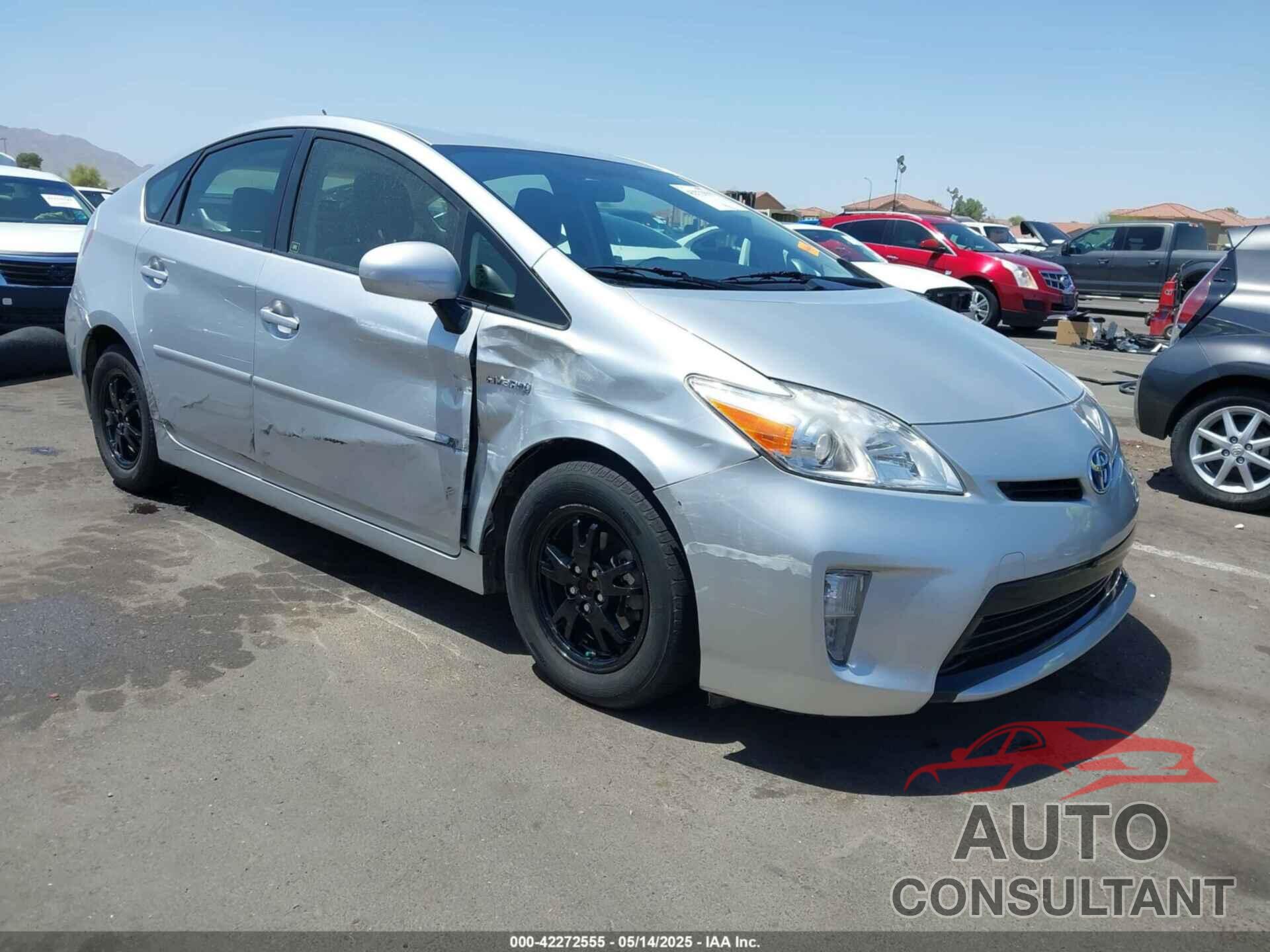 TOYOTA PRIUS 2012 - JTDKN3DU3C5450144