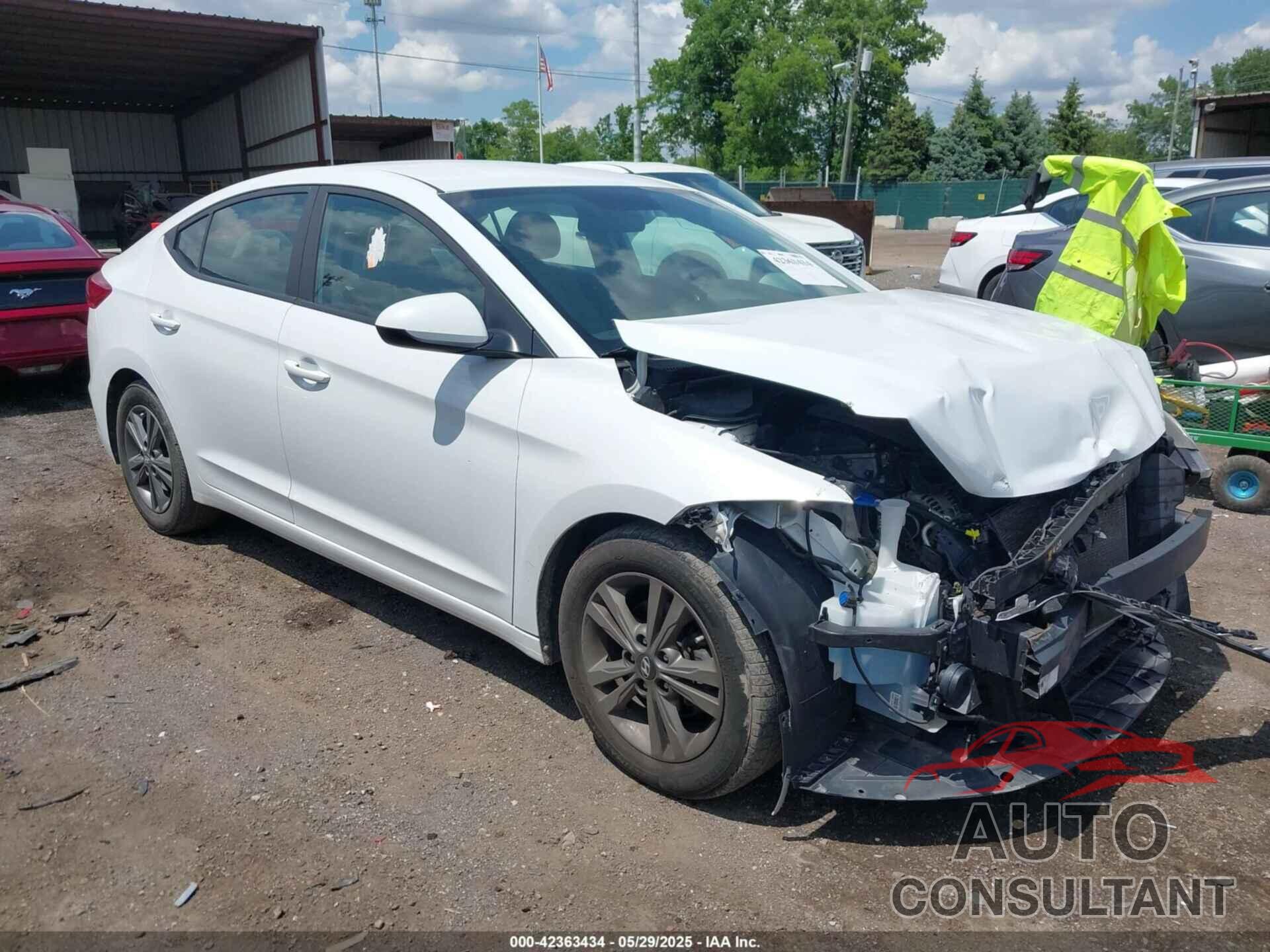 HYUNDAI ELANTRA 2017 - 5NPD84LF9HH052548