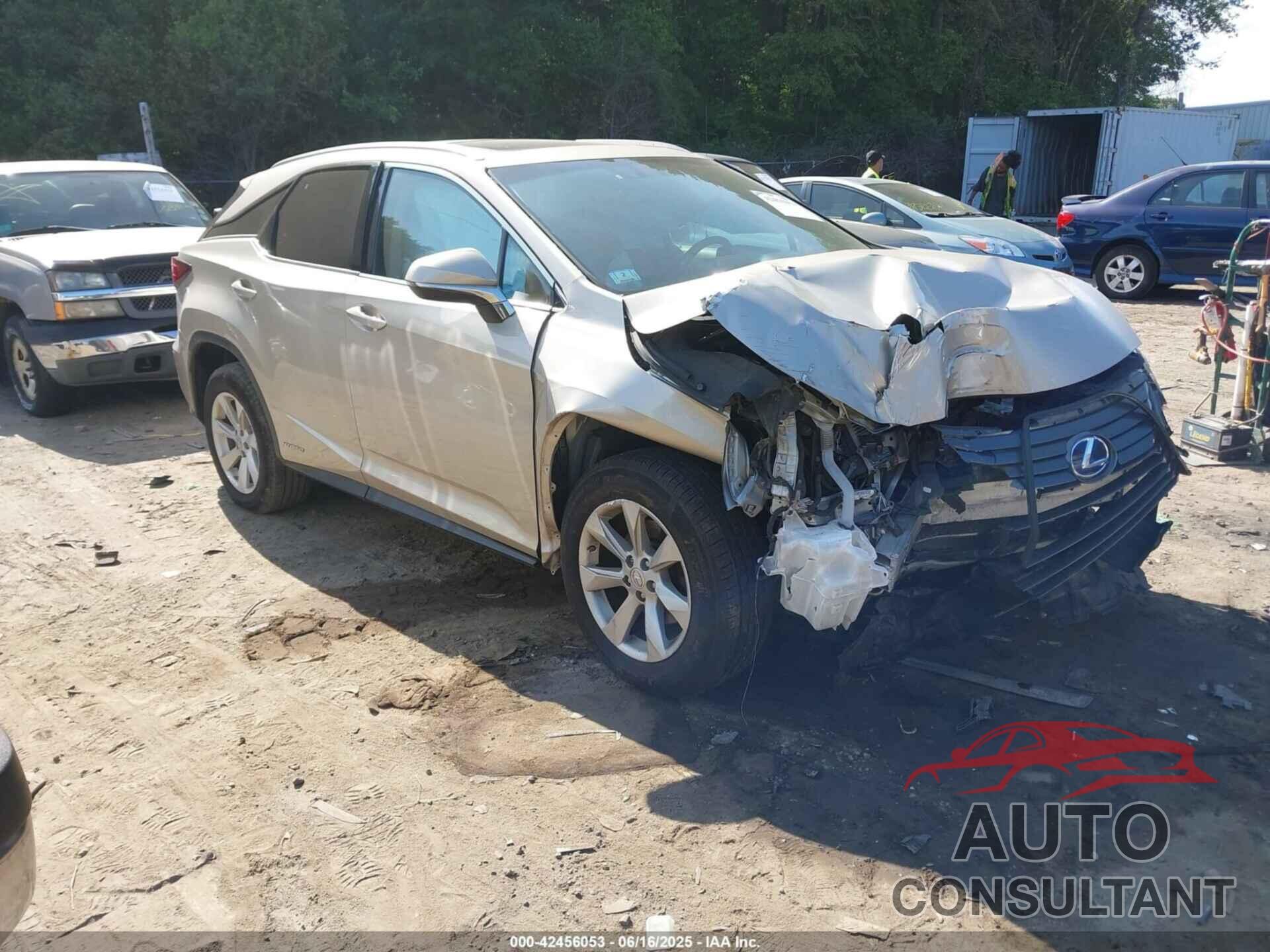 LEXUS RX 450H 2016 - 2T2BGMCA1GC002190