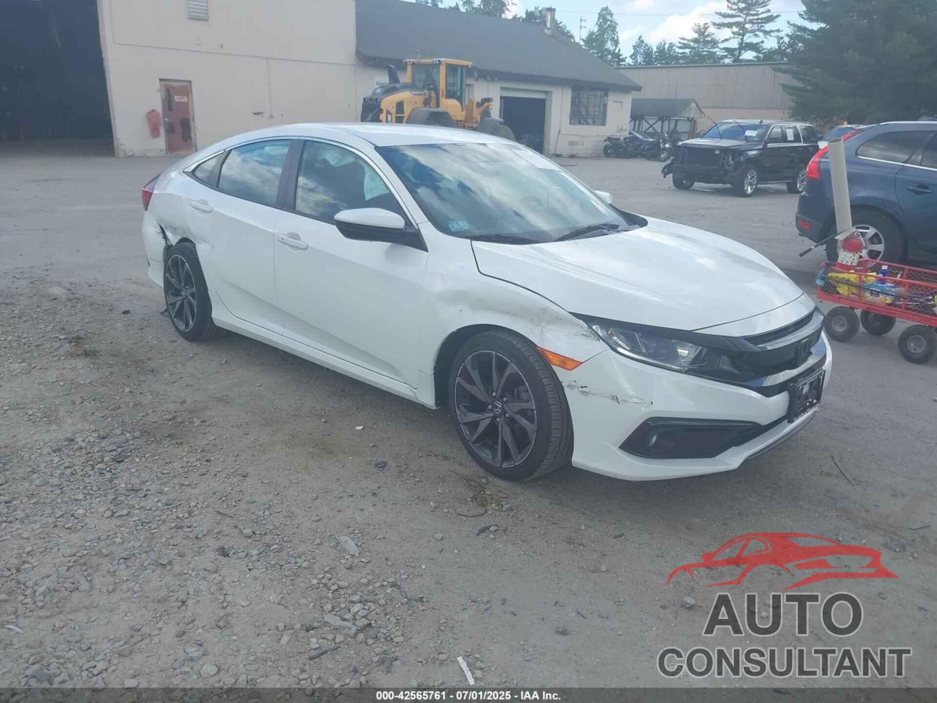 HONDA CIVIC 2019 - 2HGFC2F87KH558339