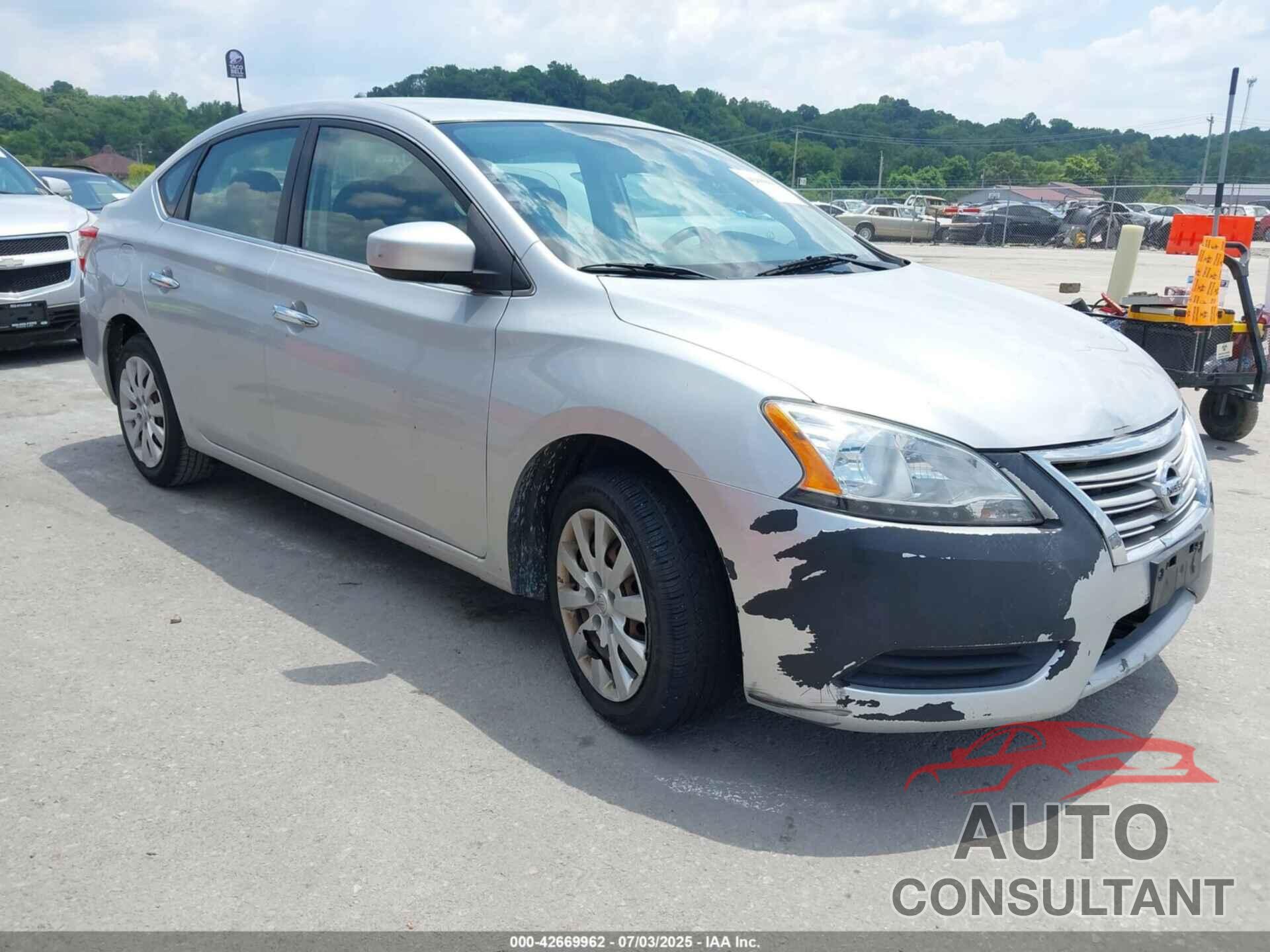 NISSAN SENTRA 2014 - 3N1AB7AP1EY330183