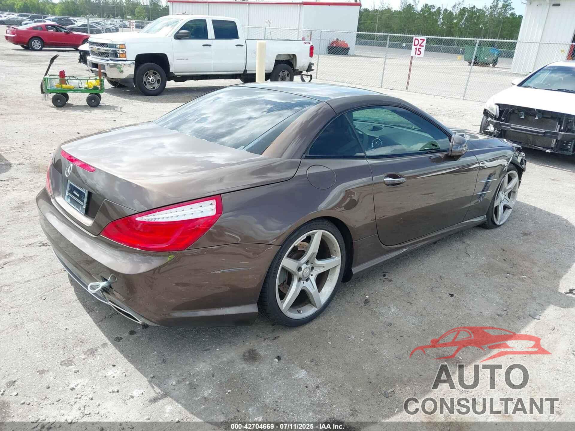 MERCEDES-BENZ SL 550 2016 - WDDJK7DA4GF041335