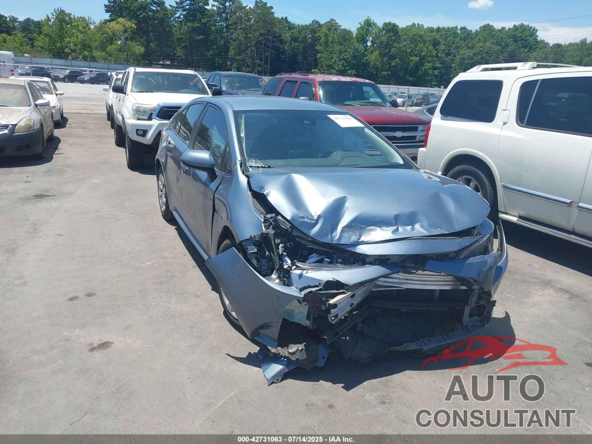 TOYOTA COROLLA 2020 - JTDEPRAE4LJ027703