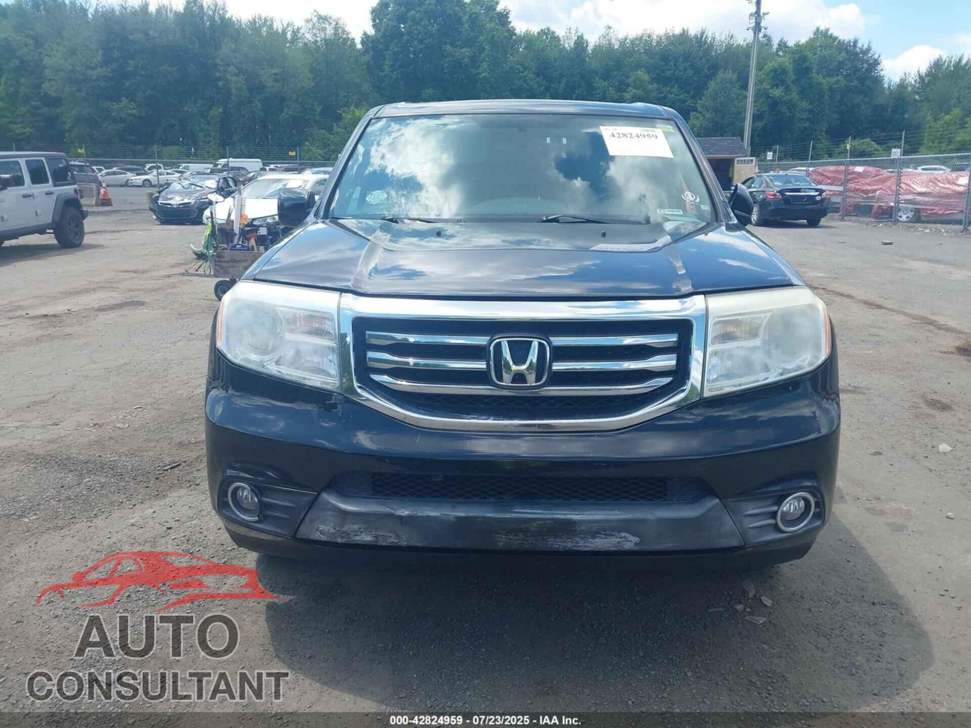 HONDA PILOT 2013 - 5FNYF4H53DB084492