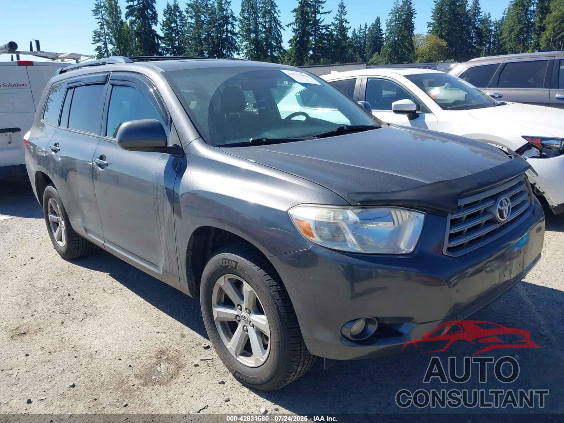 TOYOTA HIGHLANDER 2010 - 5TDJK3EH3AS014553