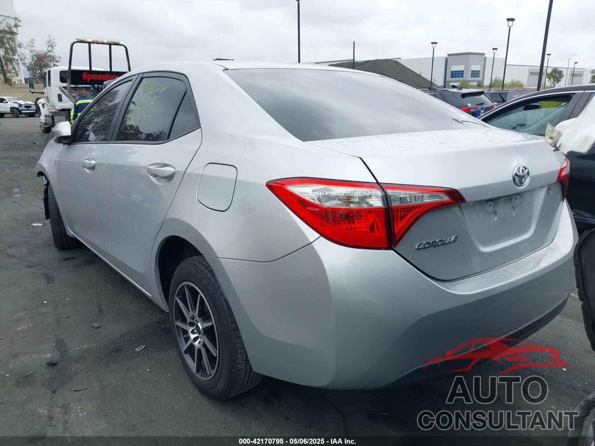 TOYOTA COROLLA 2016 - 5YFBURHE0GP406538