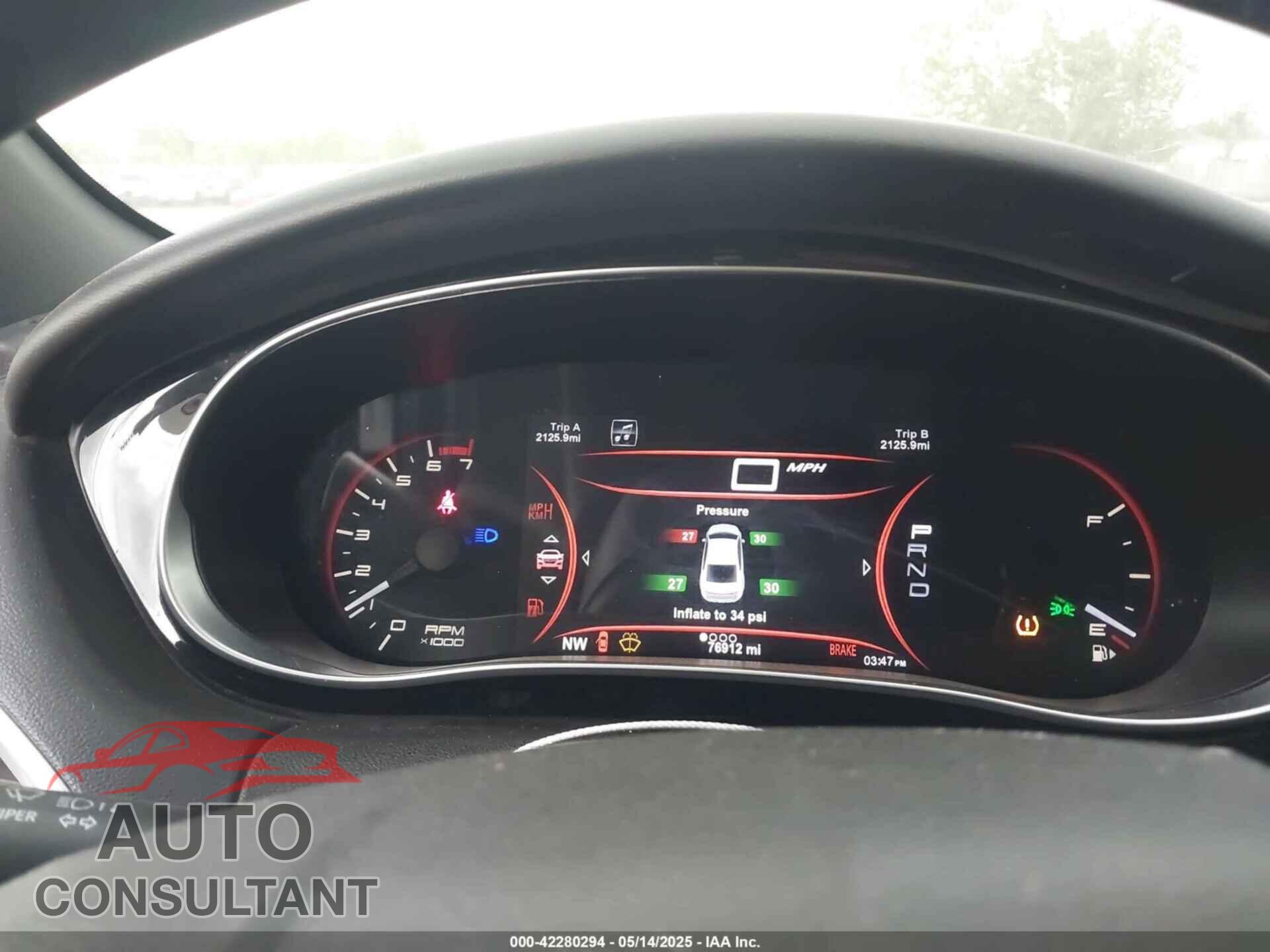 DODGE DART 2013 - 1C3CDFCH8DD156974