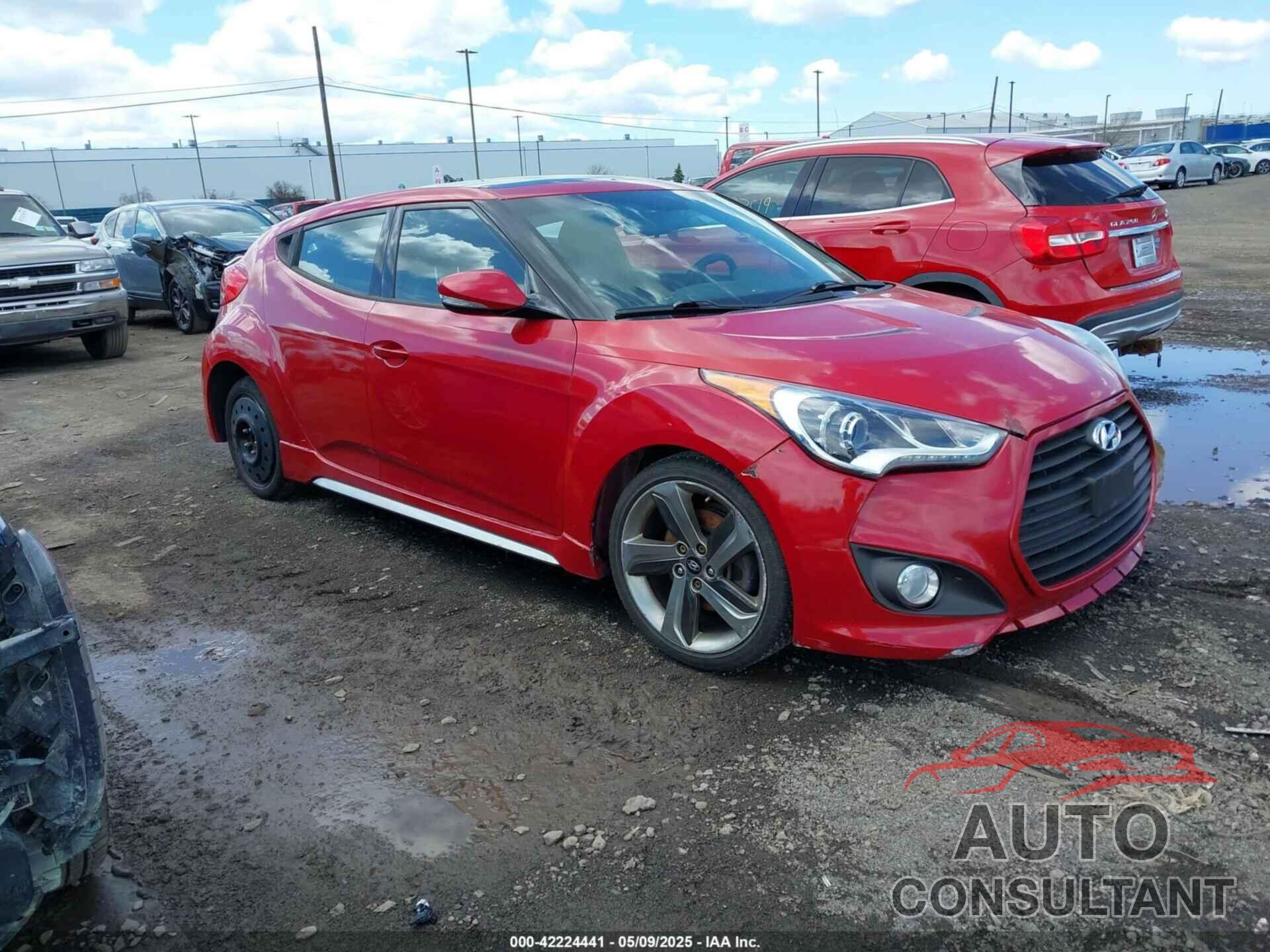 HYUNDAI VELOSTER 2013 - KMHTC6AE3DU126784