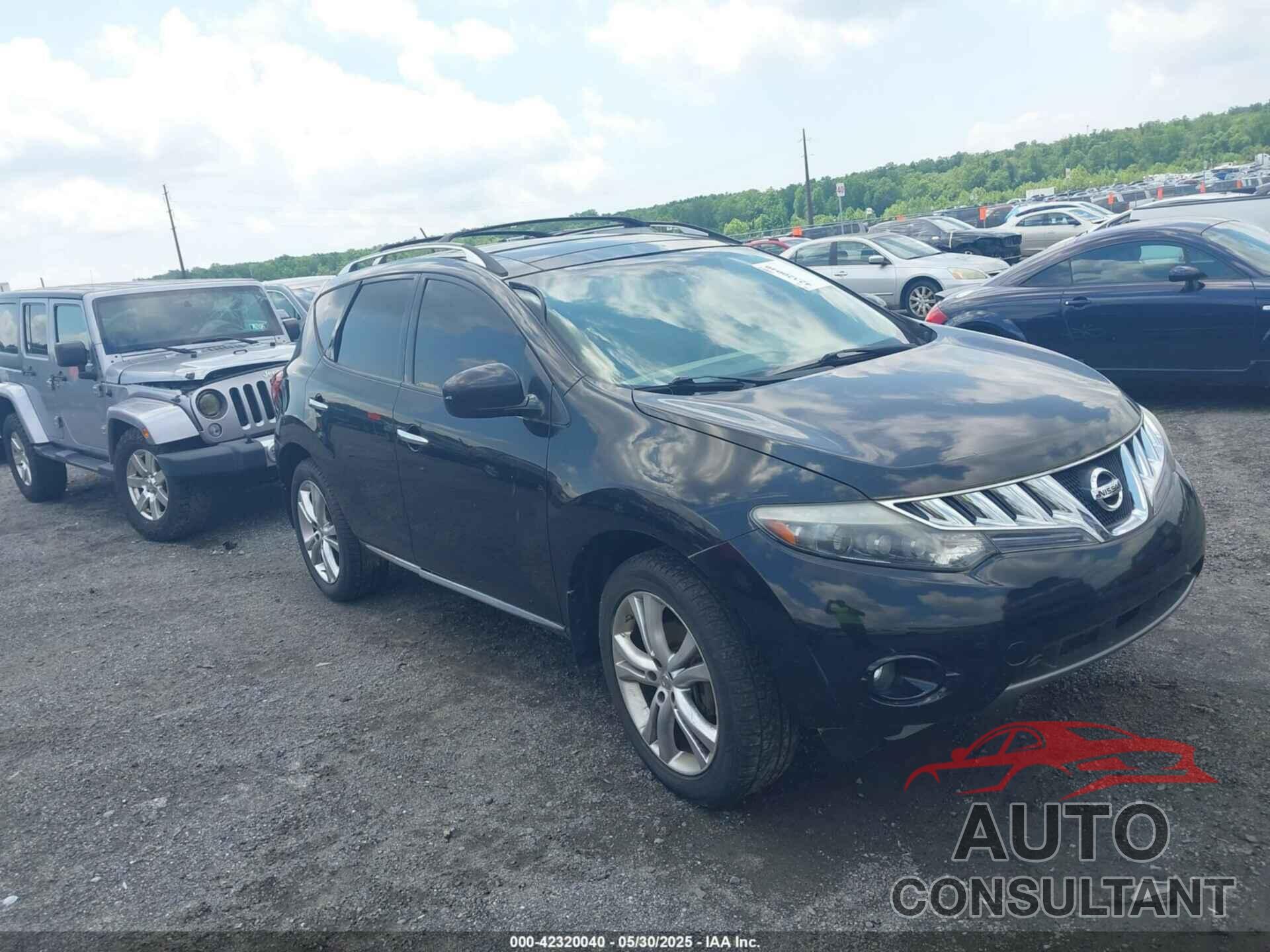 NISSAN MURANO 2009 - JN8AZ18W09W209603