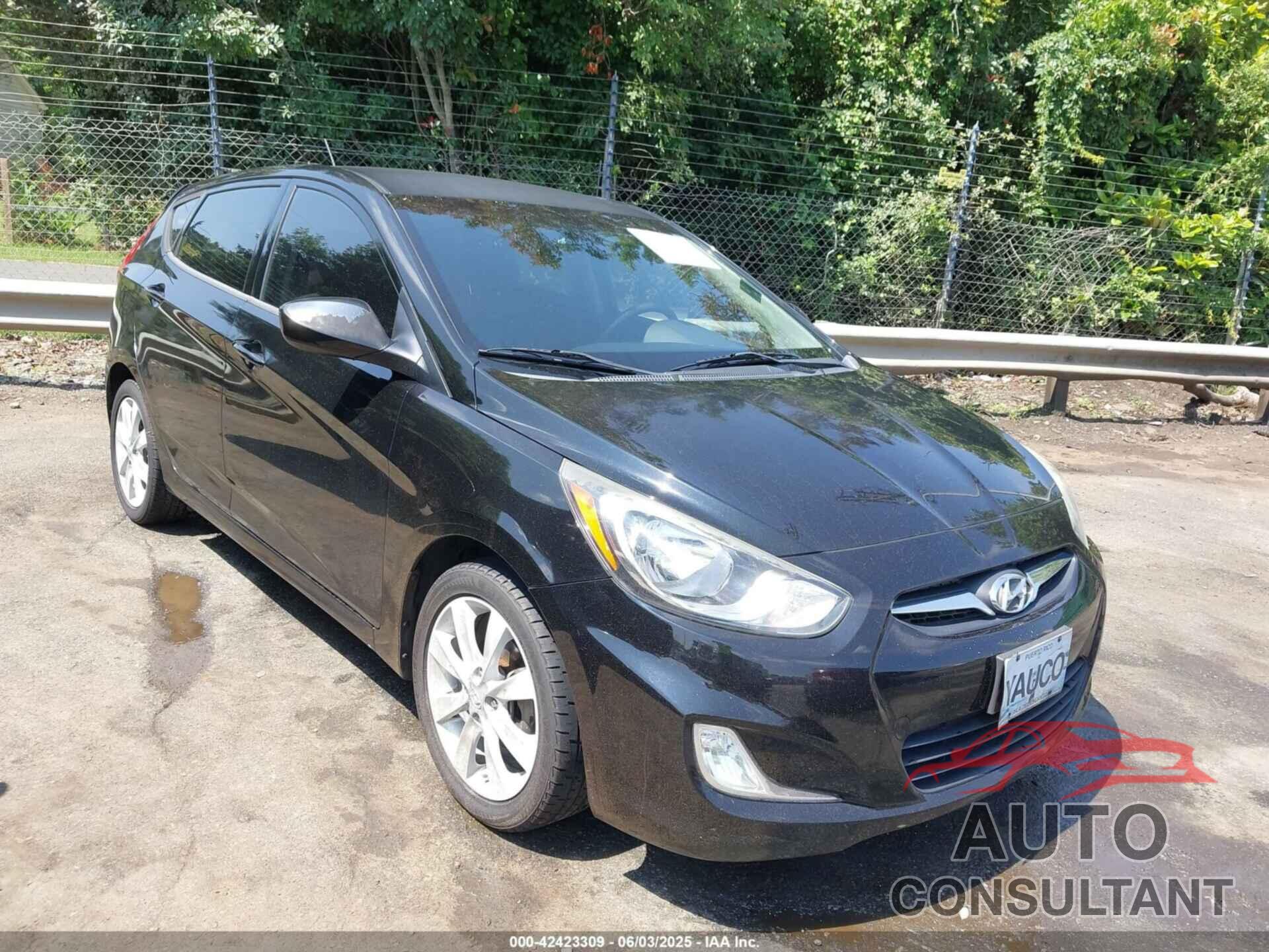 HYUNDAI ACCENT 2012 - KMHCU5AE5CU017538