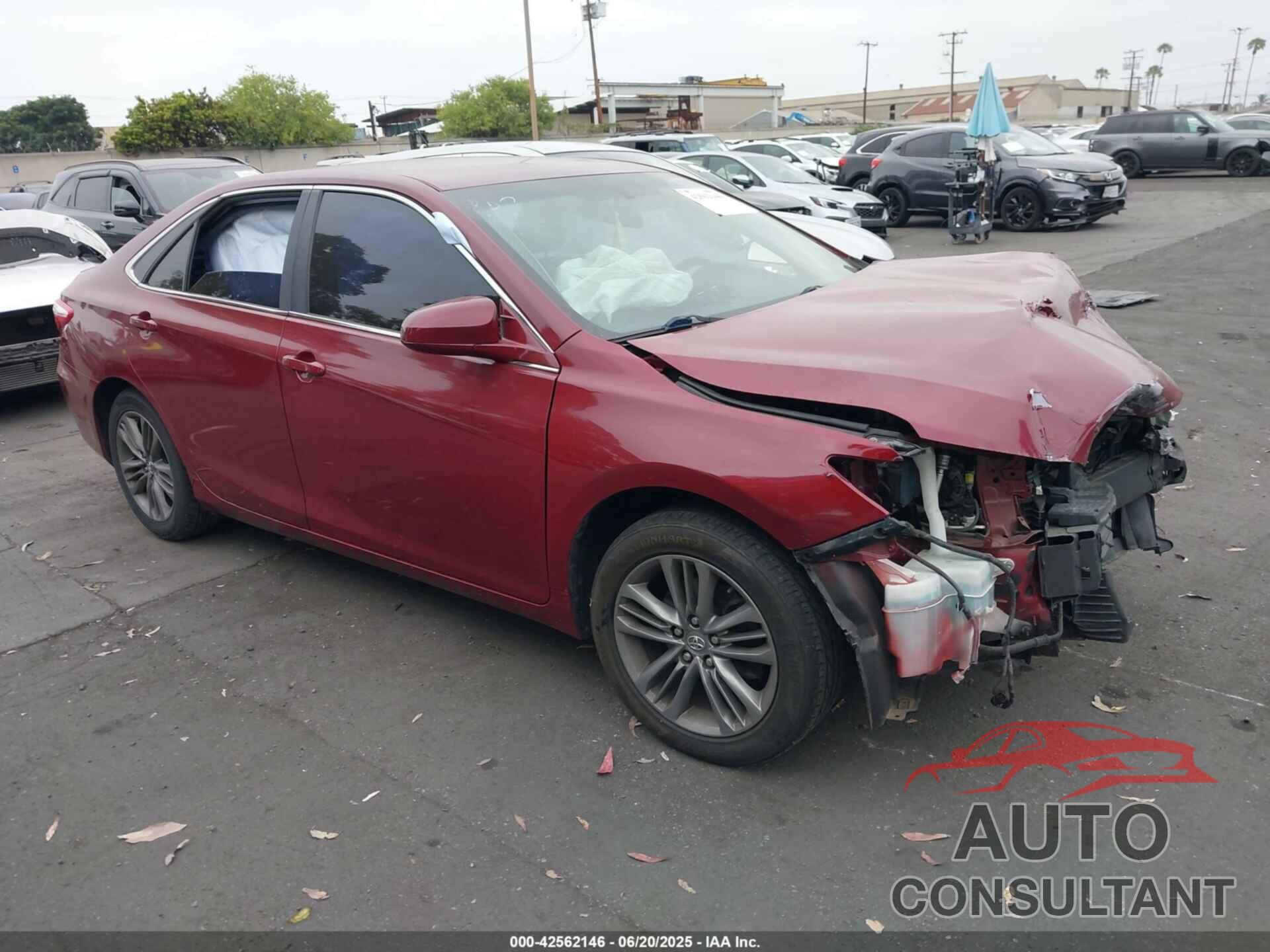 TOYOTA CAMRY 2015 - 4T1BF1FK4FU879845