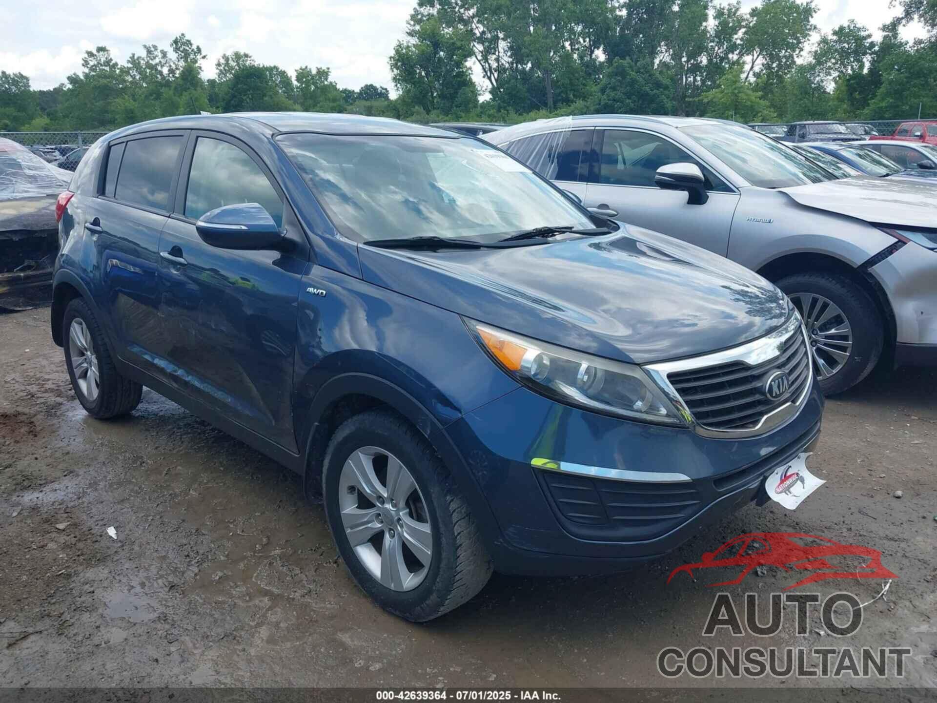 KIA SPORTAGE 2013 - KNDPBCA27D7484286