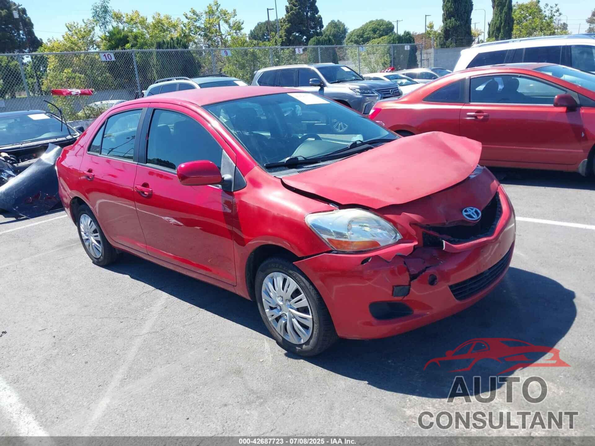 TOYOTA YARIS 2010 - JTDBT4K34A1371883