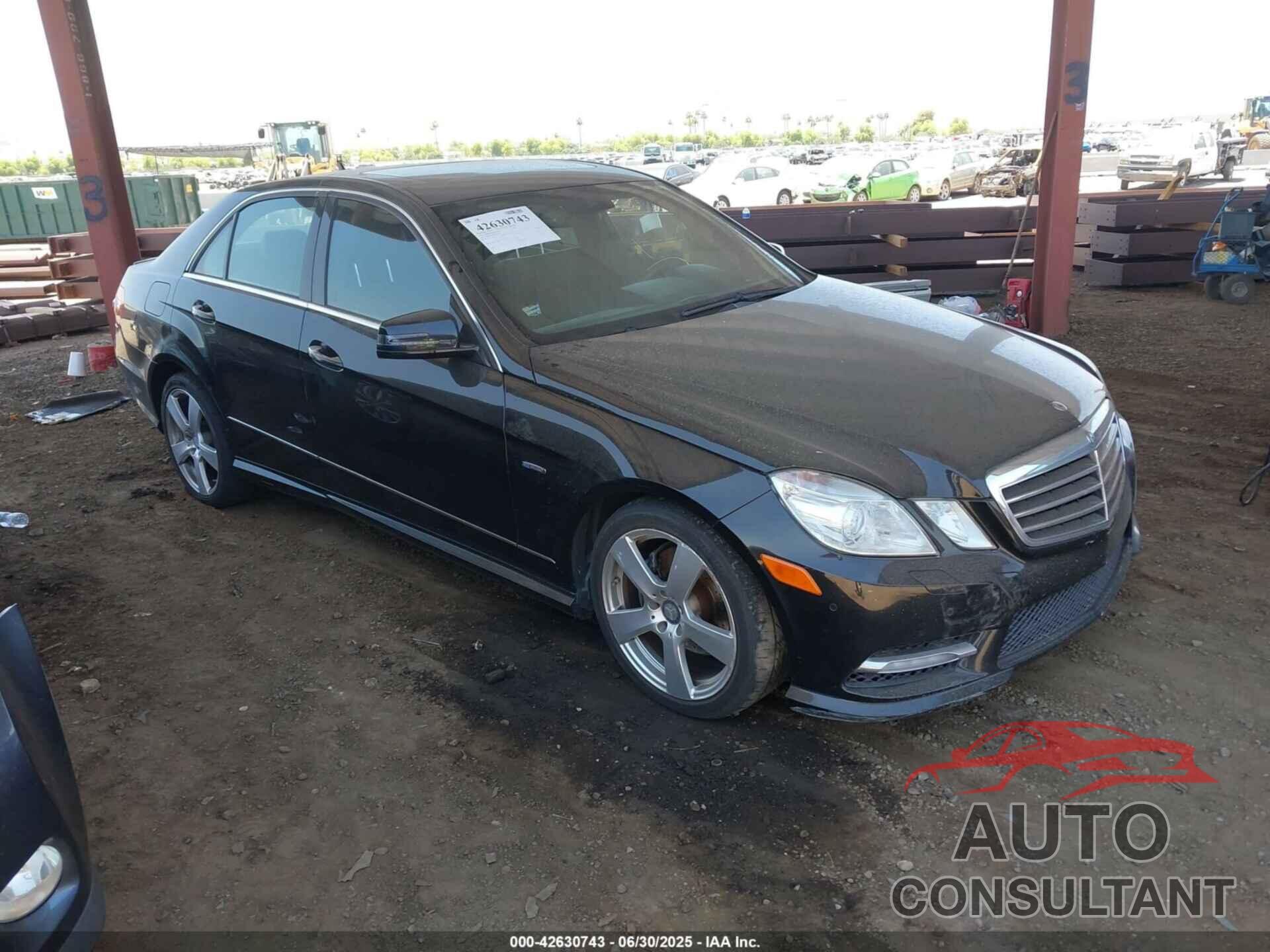 MERCEDES-BENZ E 350 2012 - WDDHF5KB4CA602871