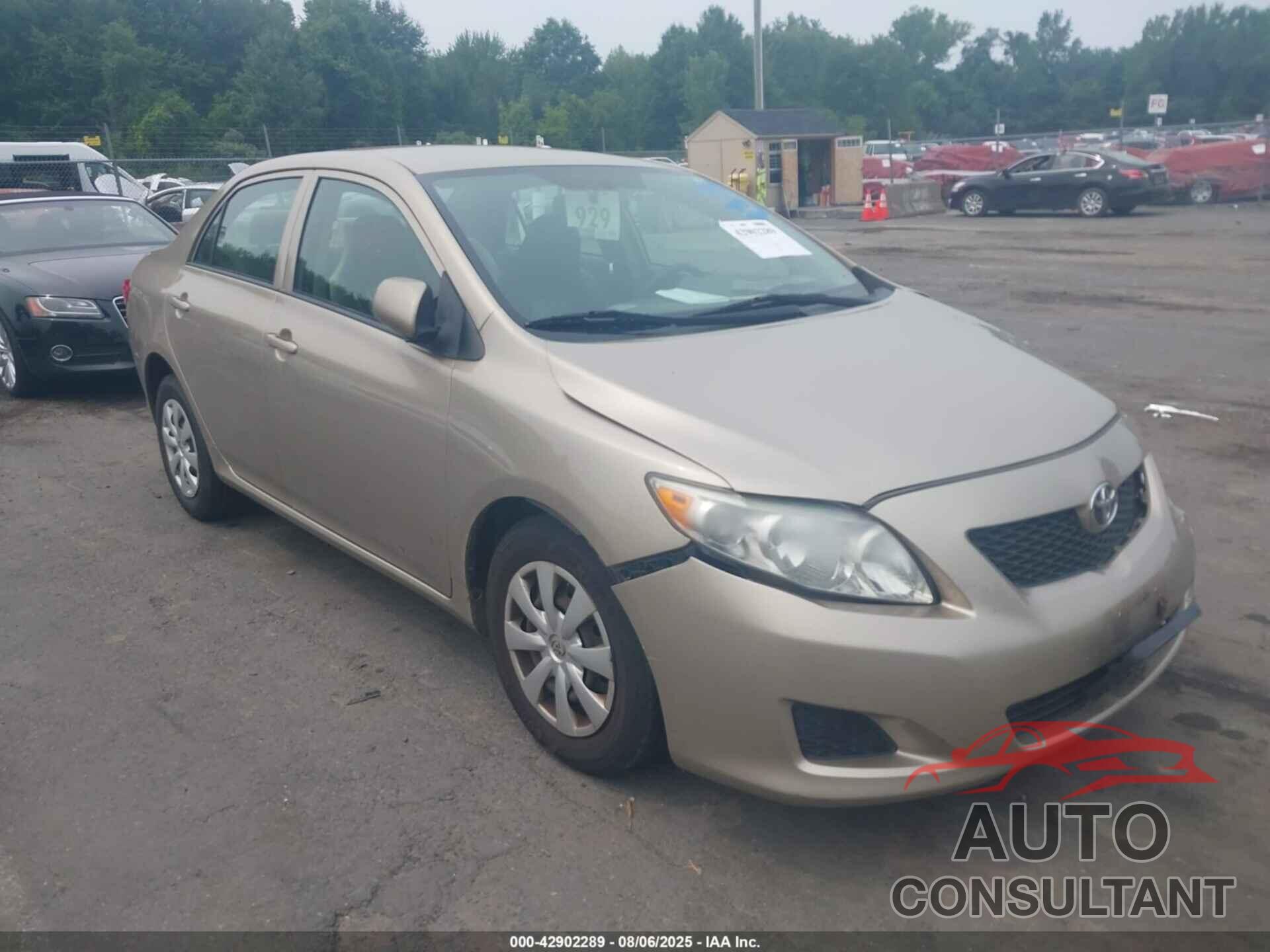 TOYOTA COROLLA 2009 - 1NXBU40E49Z145897