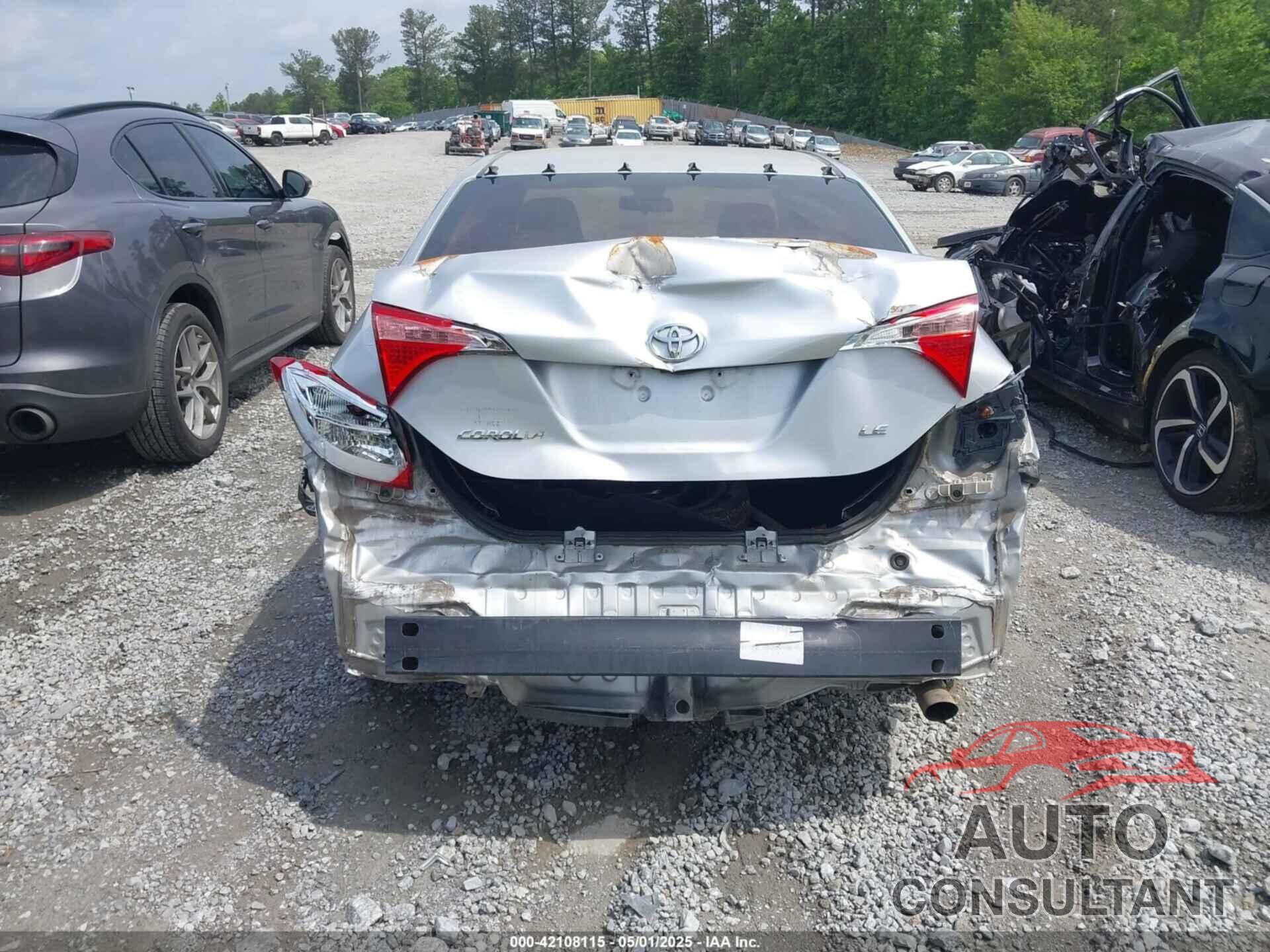 TOYOTA COROLLA 2019 - 5YFBURHE9KP886488