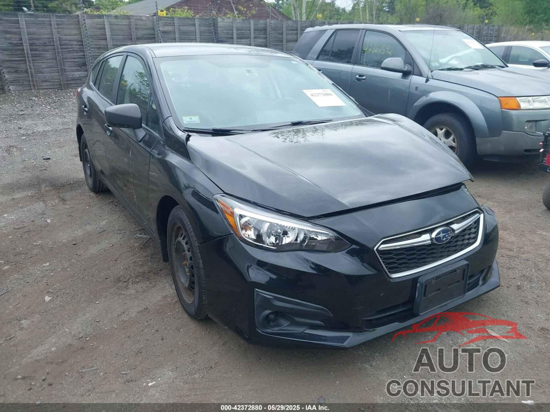 SUBARU IMPREZA 2018 - 4S3GTAA6XJ3745224