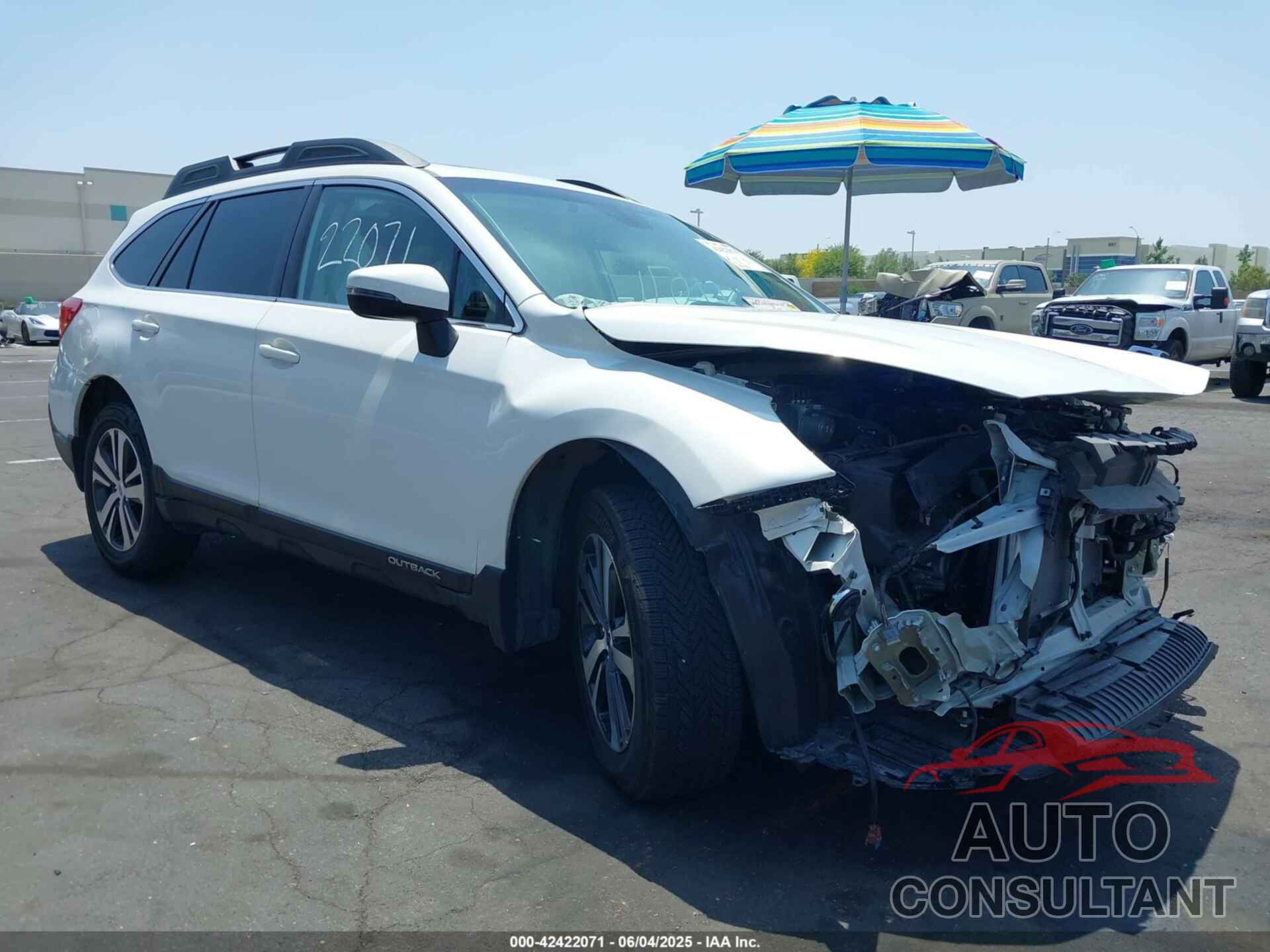 SUBARU OUTBACK 2019 - 4S4BSANC7K3378776