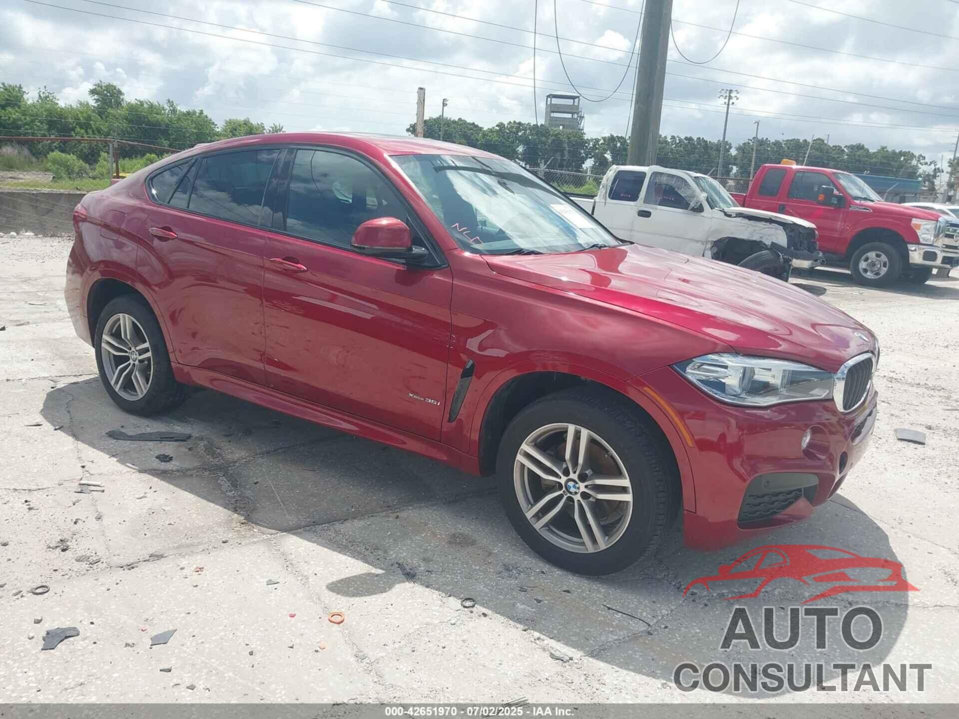 BMW X6 2017 - 5UXKU2C37H0U30178