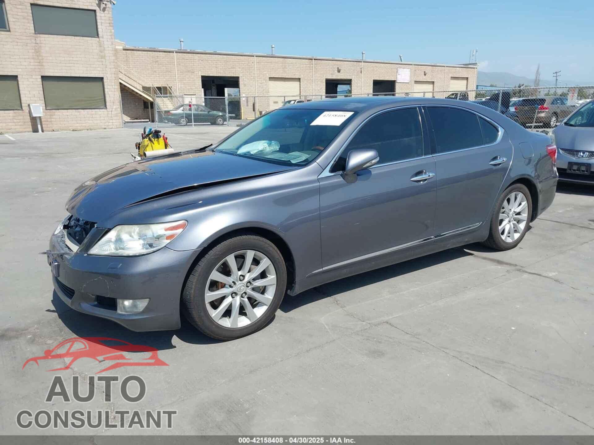 LEXUS LS 460 2012 - JTHBL5EF9C5112408
