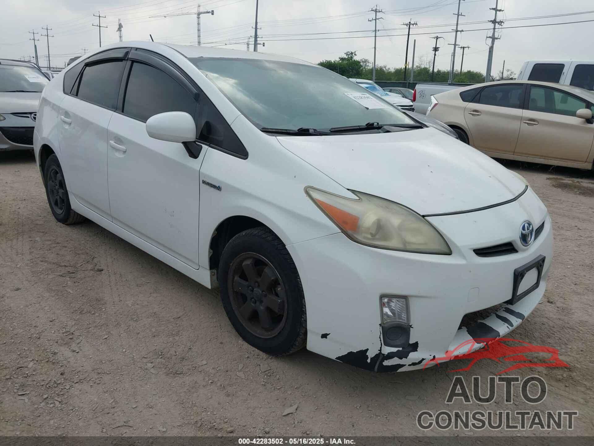 TOYOTA PRIUS 2010 - JTDKN3DU8A0153431
