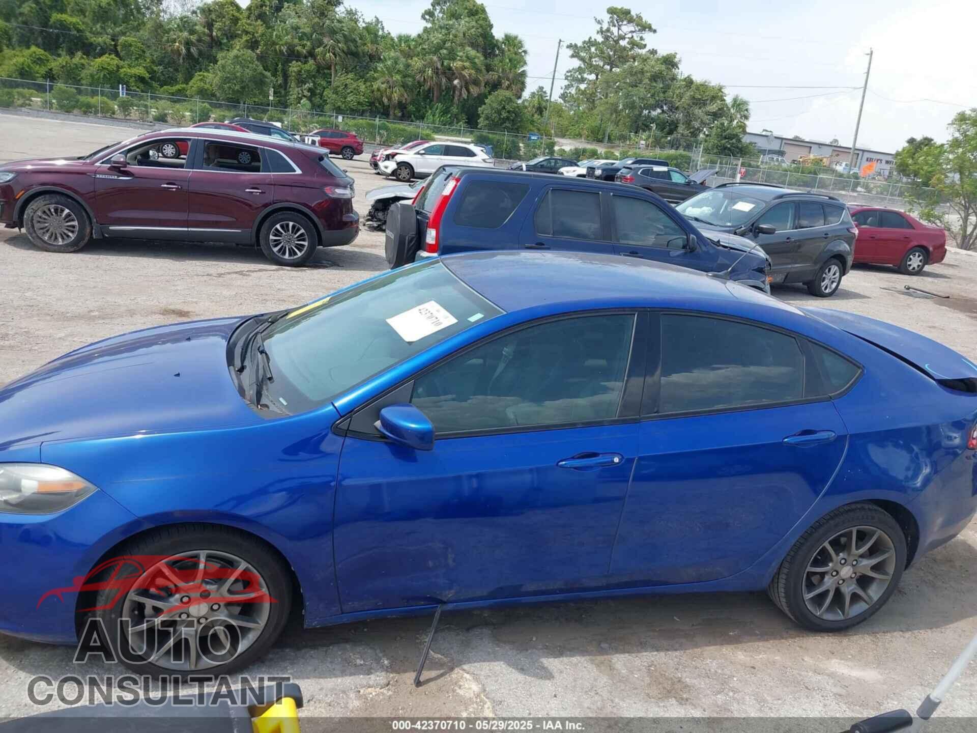 DODGE DART 2013 - 1C3CDFBA7DD295305