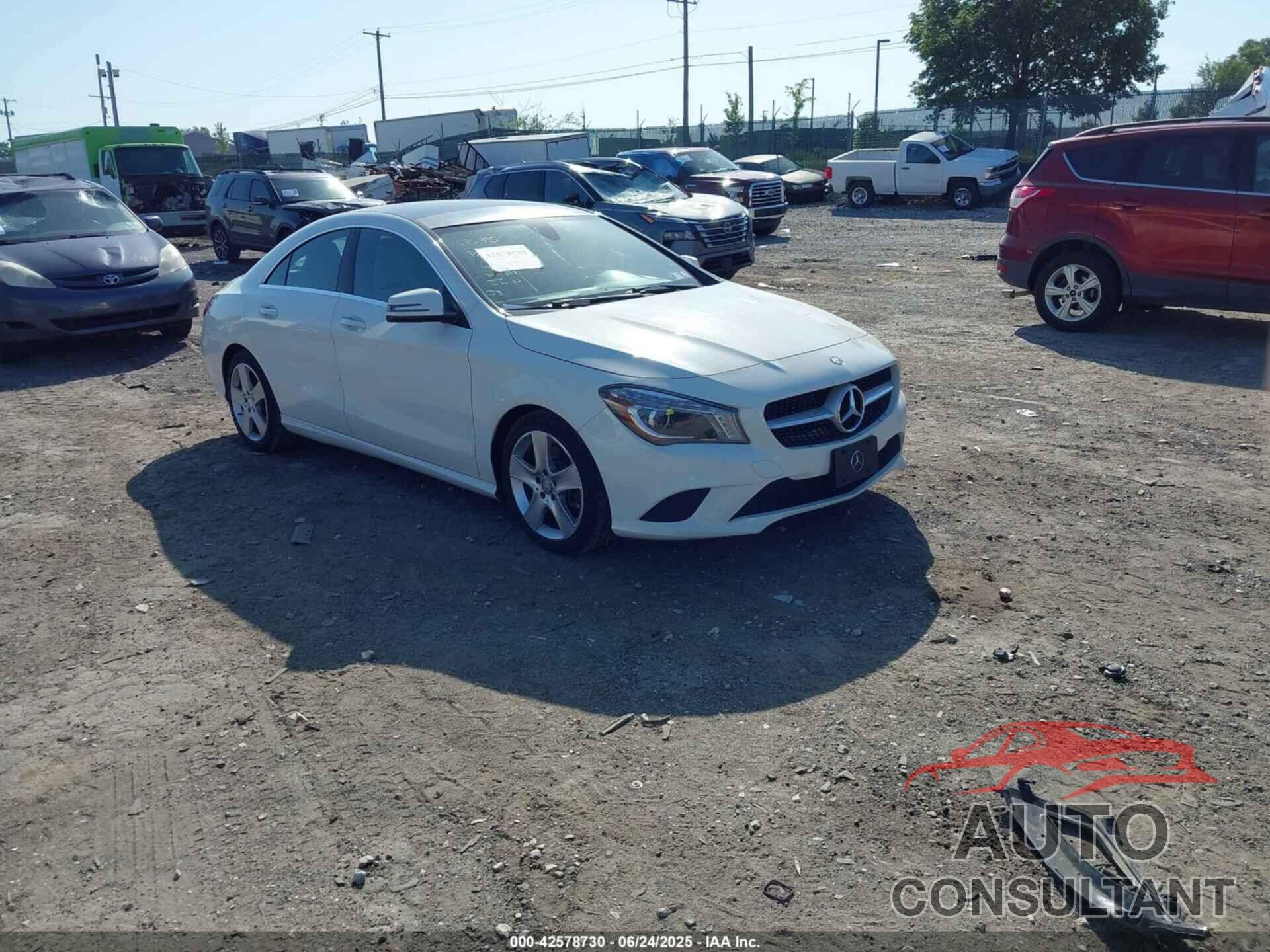 MERCEDES-BENZ CLA 250 2015 - WDDSJ4EBXFN184548