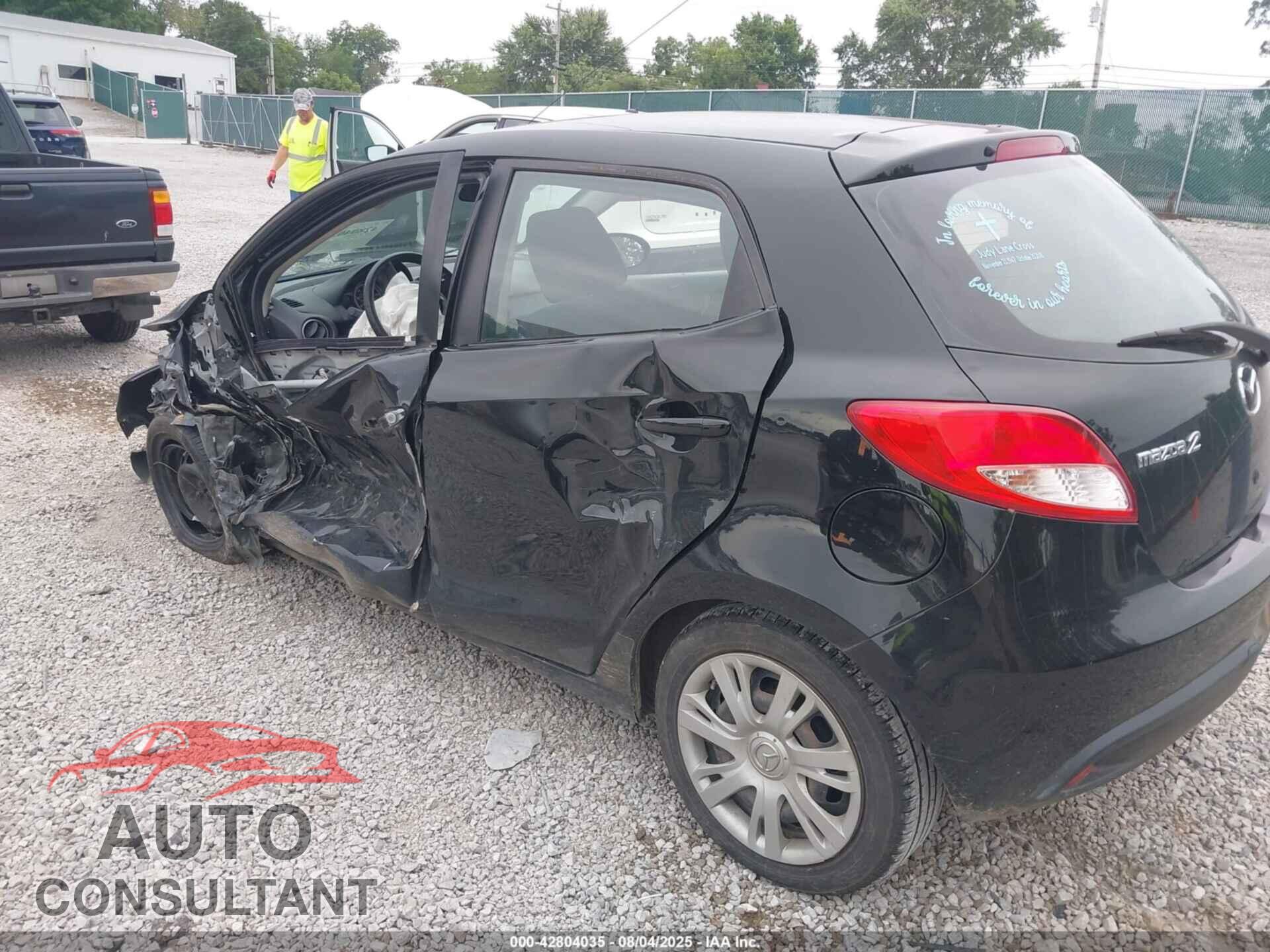 MAZDA MAZDA2 2013 - JM1DE1KY0D0159005