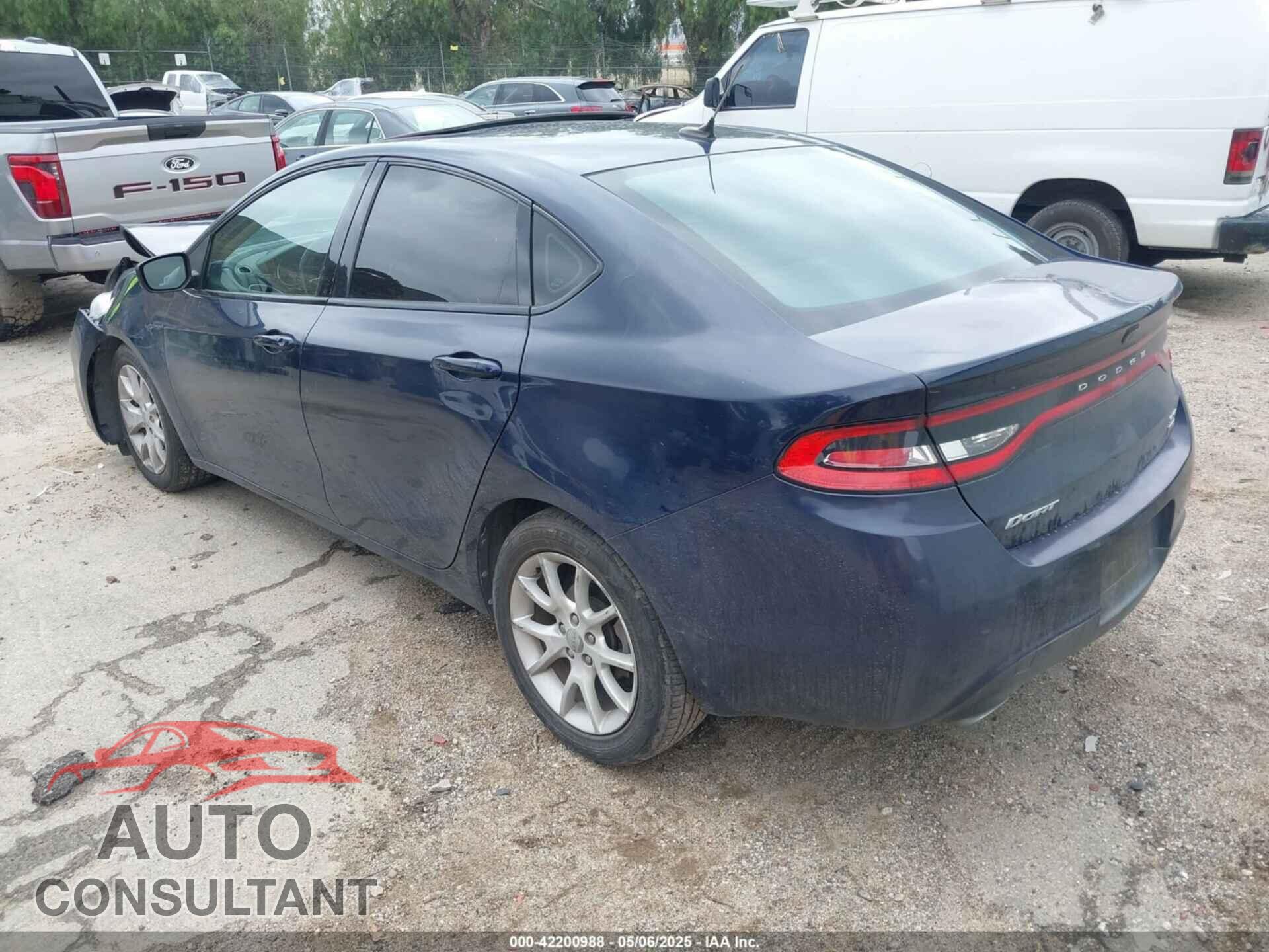 DODGE DART 2013 - 1C3CDFBH3DD257762