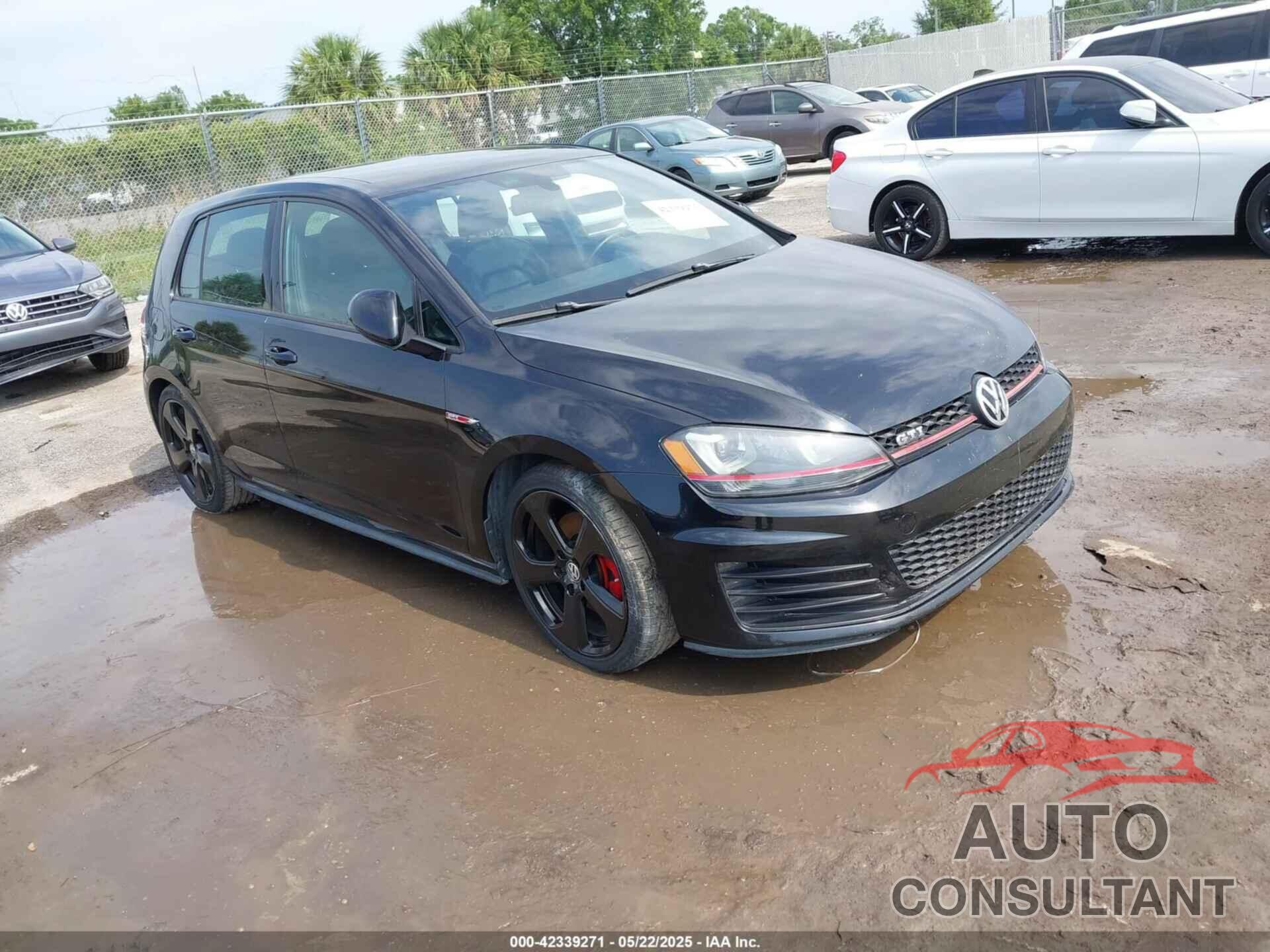 VOLKSWAGEN GOLF GTI 2015 - 3VW4T7AU9FM028000