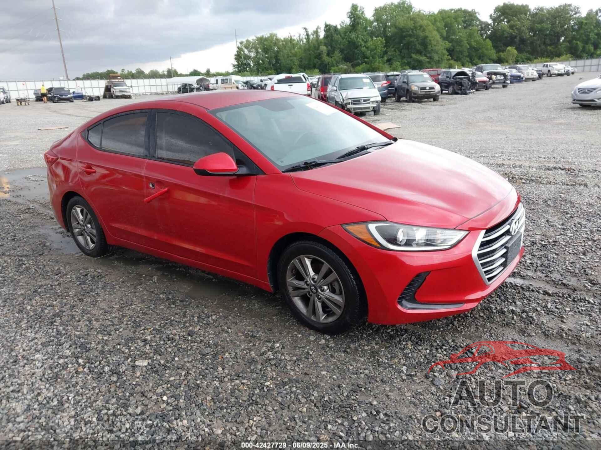 HYUNDAI ELANTRA 2018 - 5NPD84LF7JH252429
