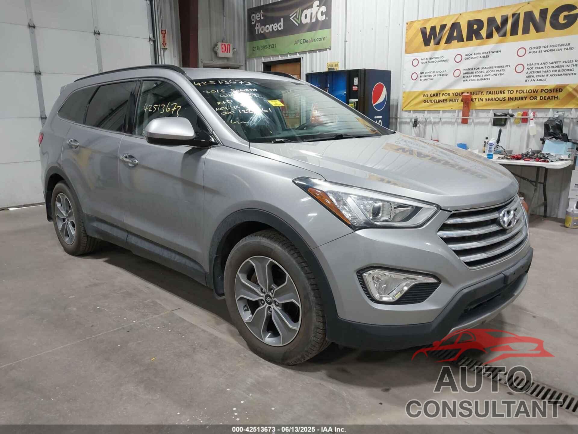 HYUNDAI SANTA FE 2016 - KM8SMDHF6GU147628