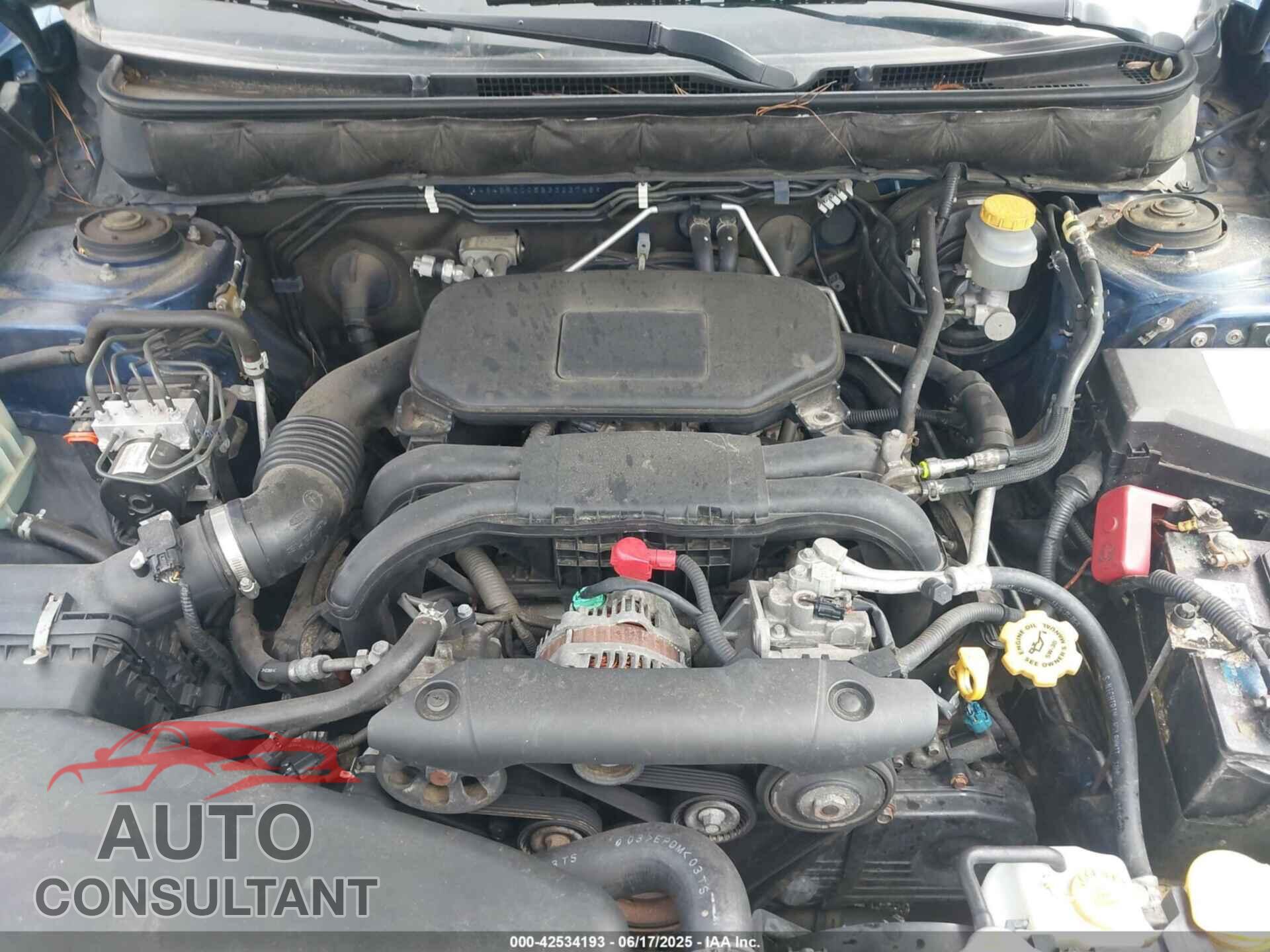 SUBARU OUTBACK 2011 - 4S4BRCCC5B3323768