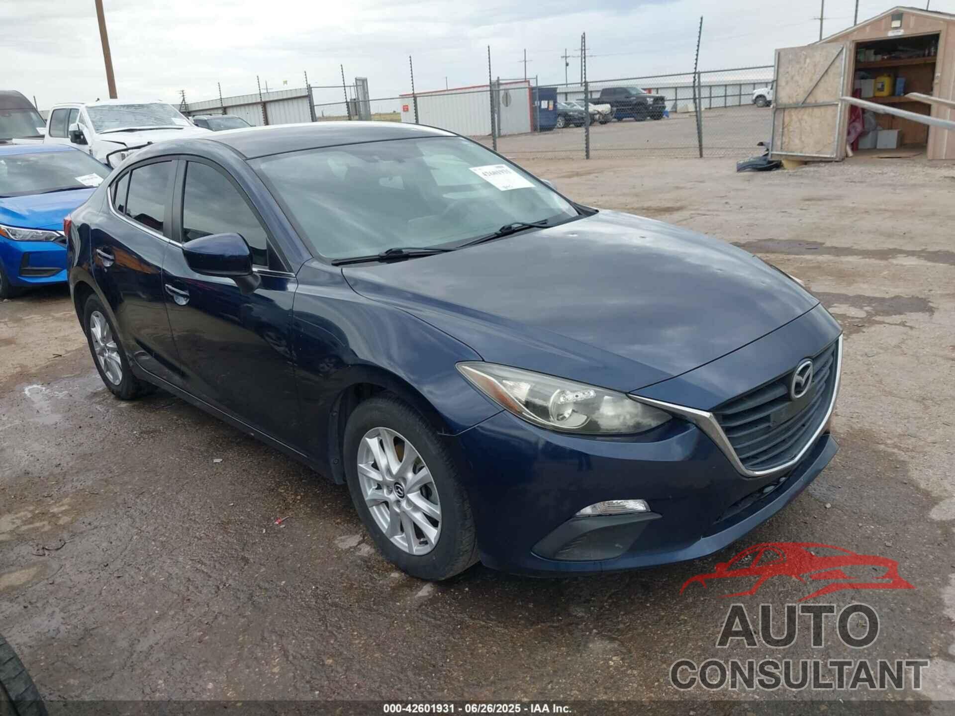 MAZDA MAZDA3 2016 - JM1BM1U76G1289173