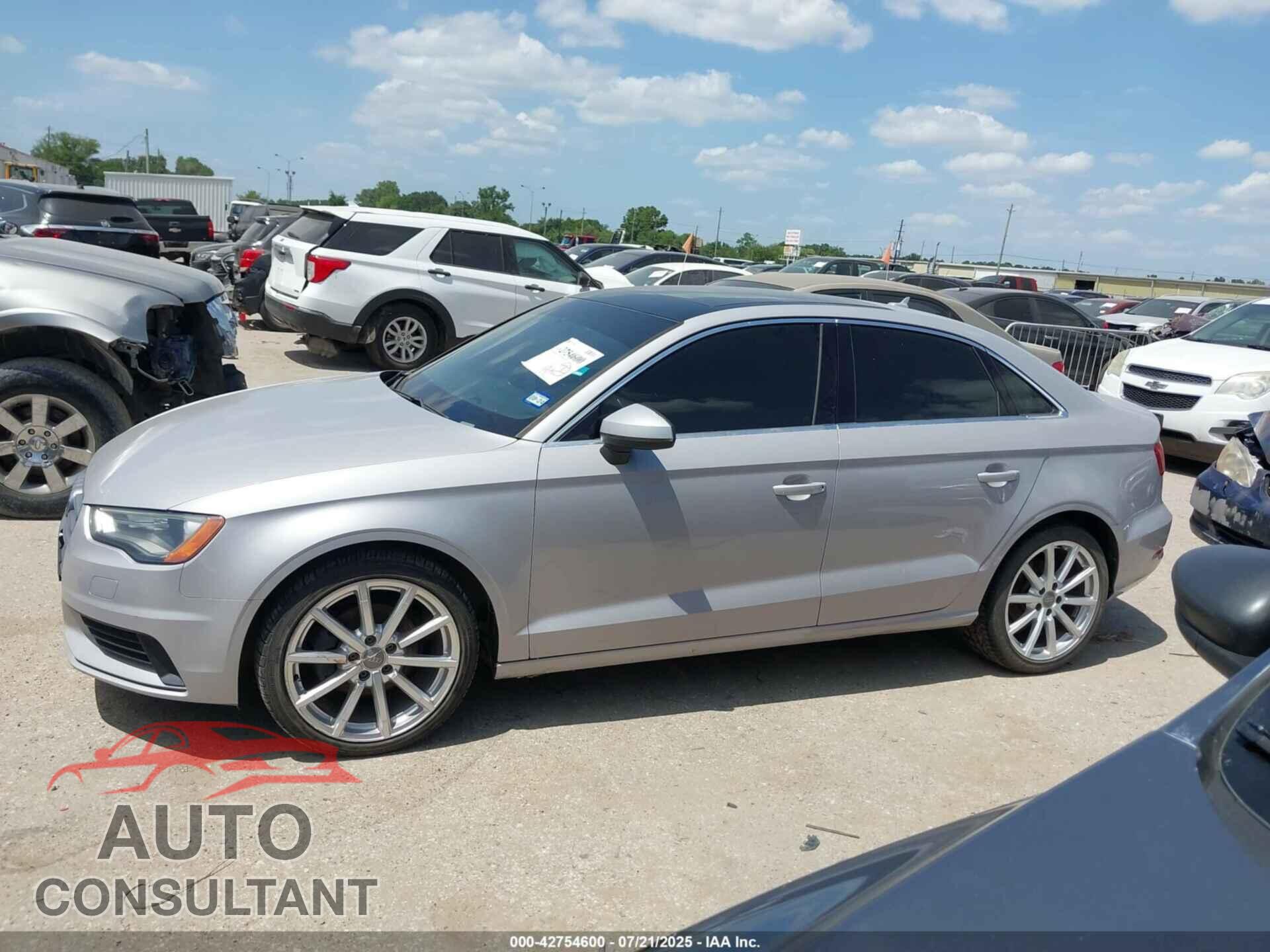 AUDI A3 2015 - WAUCJGFF8F1077987
