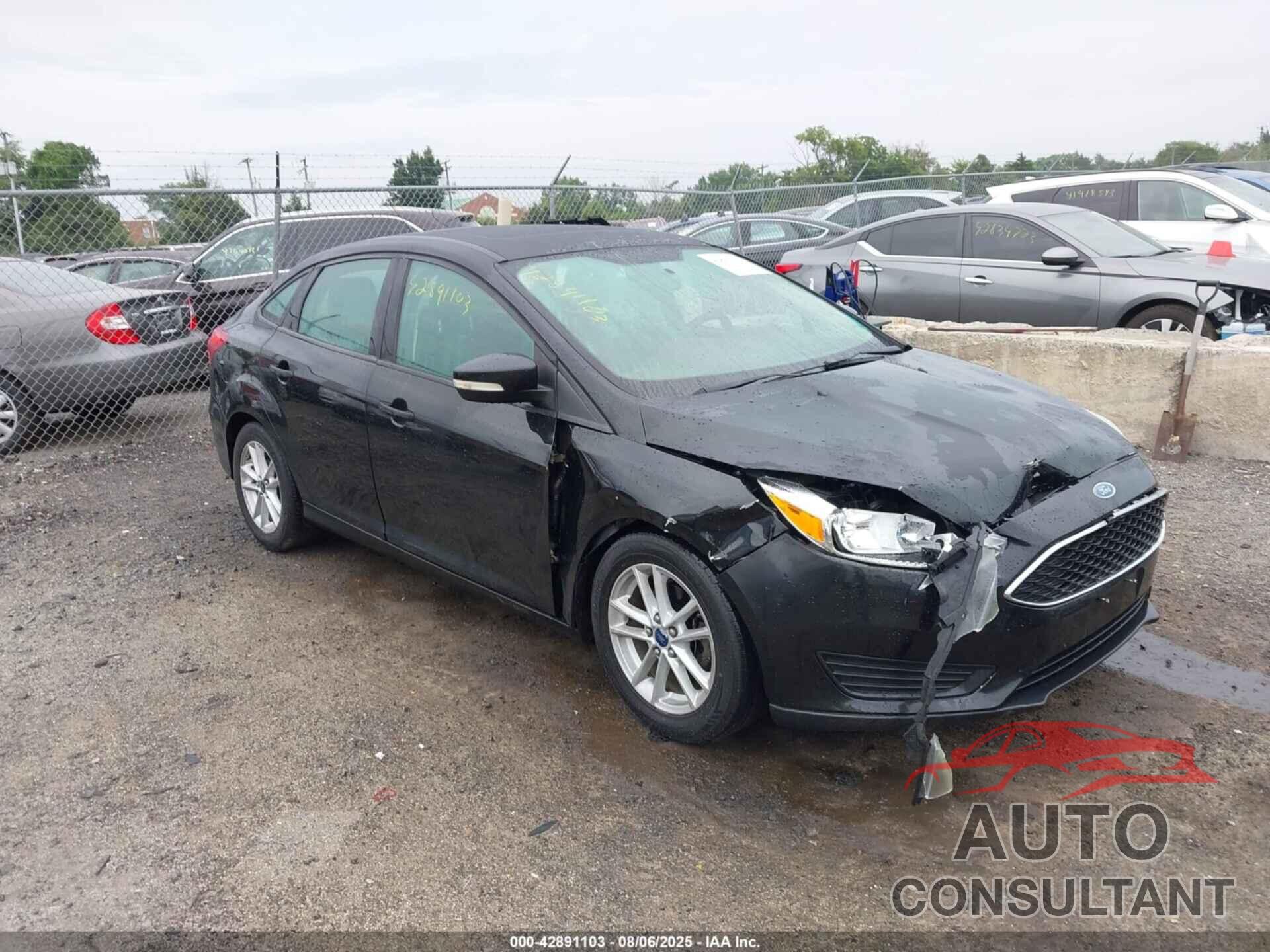 FORD FOCUS 2015 - 1FADP3F23FL285328