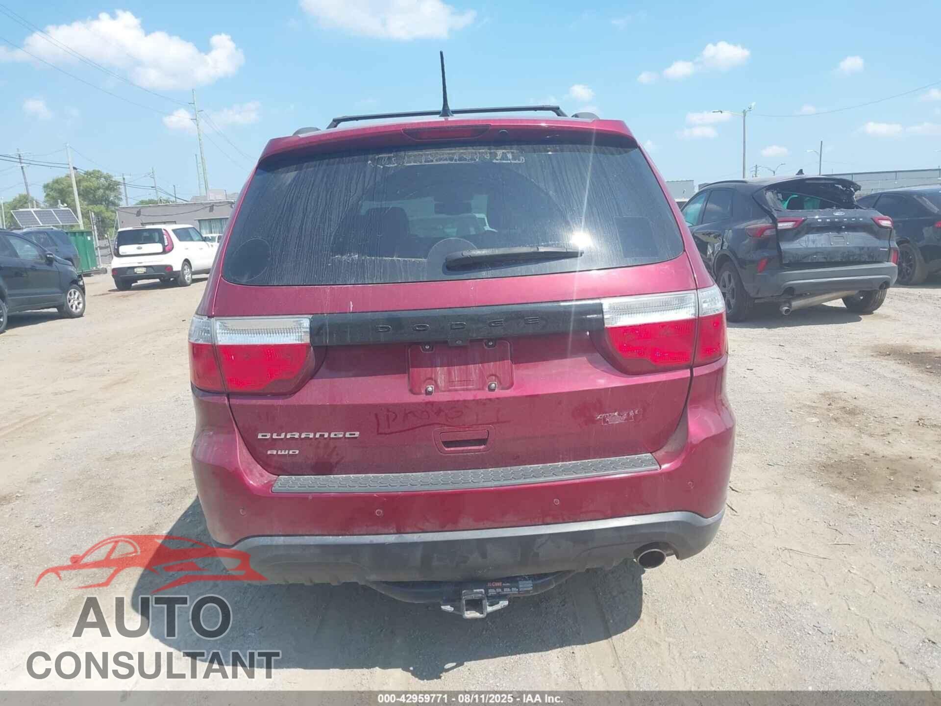 DODGE DURANGO 2013 - 1C4RDJEG1DC681085