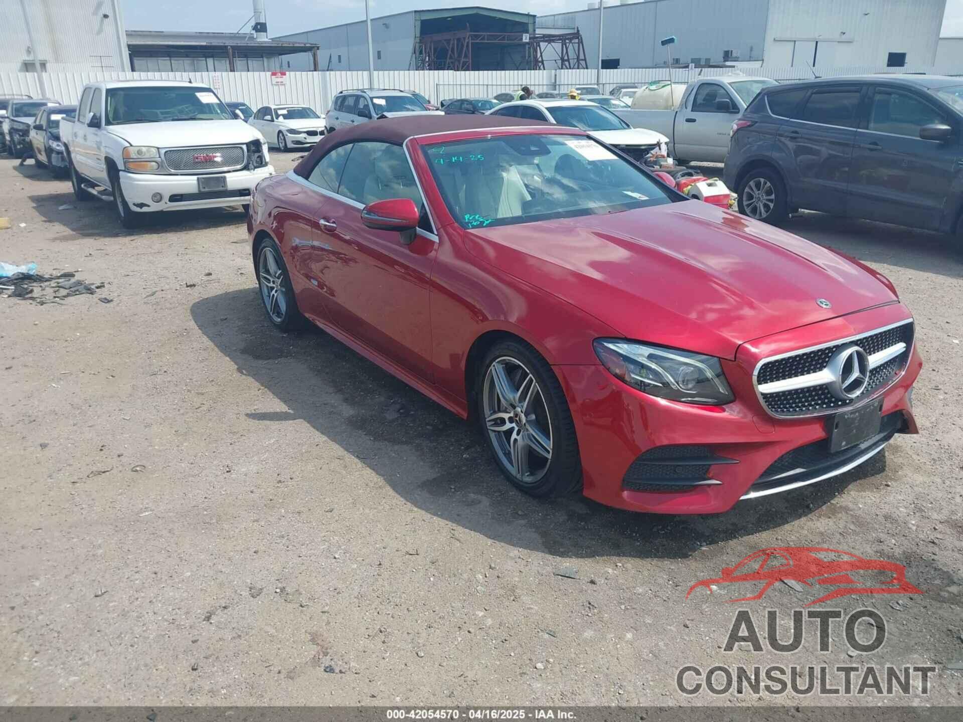 MERCEDES-BENZ E 400 2018 - WDD1K6FBXJF059216