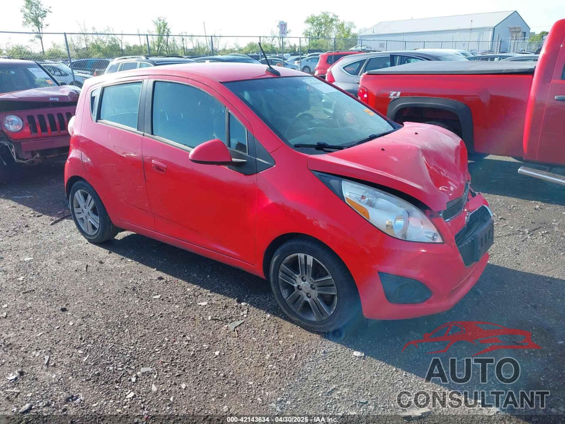 CHEVROLET SPARK 2013 - KL8CD6S9XDC506853