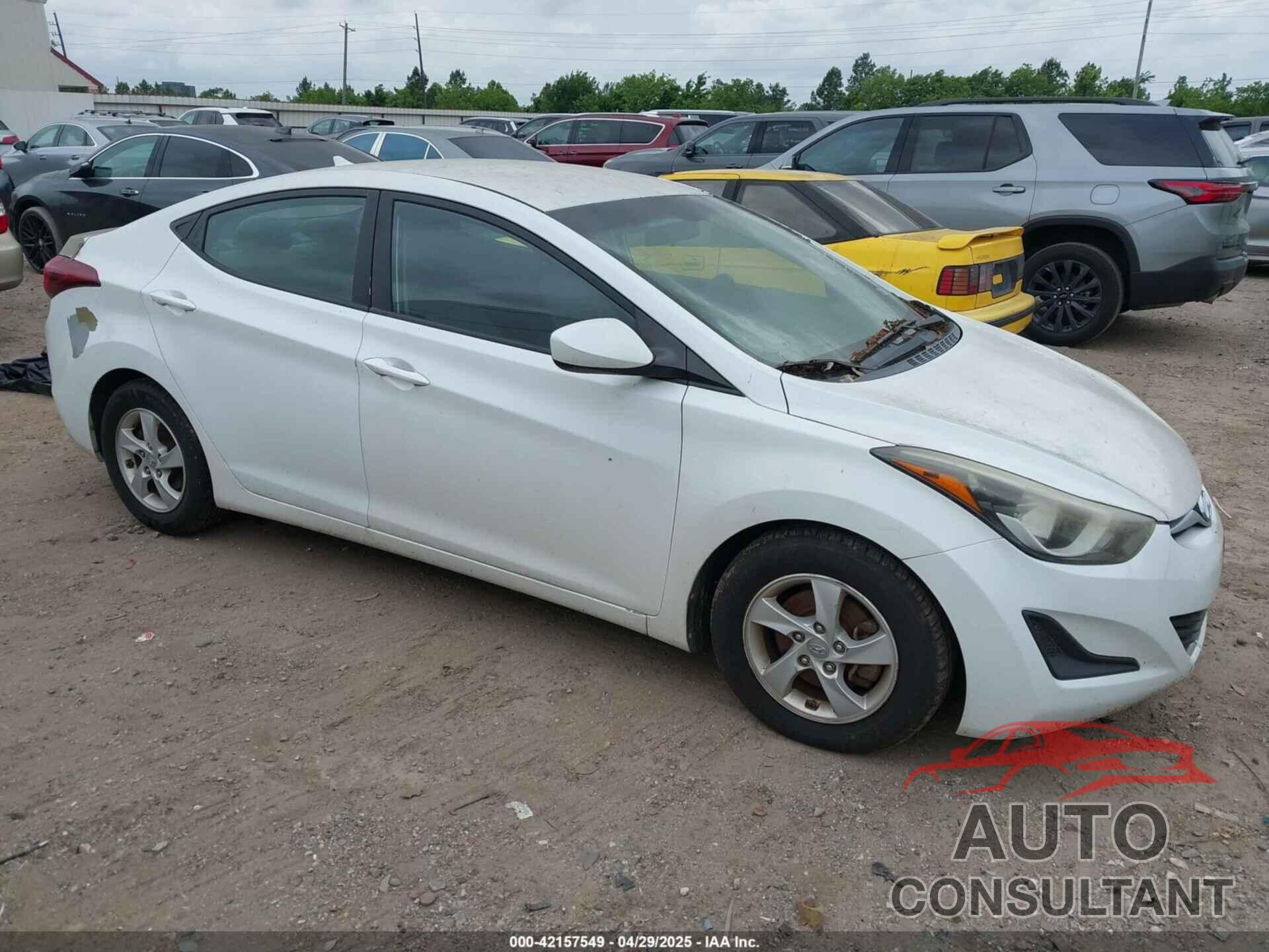 HYUNDAI ELANTRA 2015 - 5NPDH4AE1FH637065